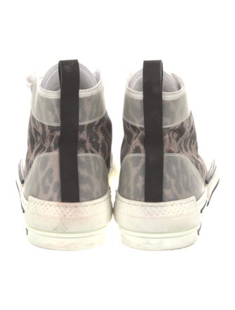 DIOR MEN B23 Leopard Sneakers