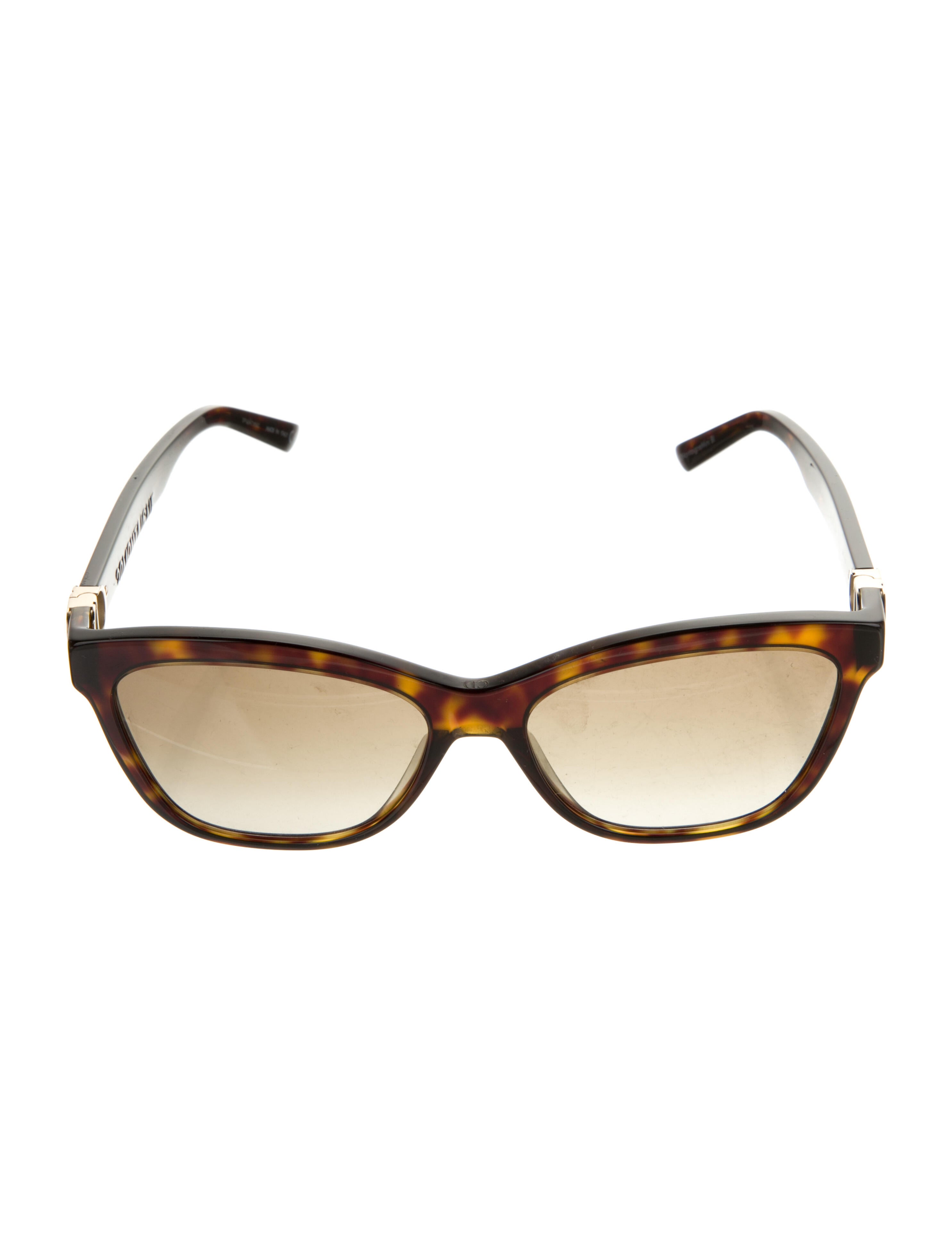 Christian Dior CatEye Gradient Sunglasses Brown Sunglasses