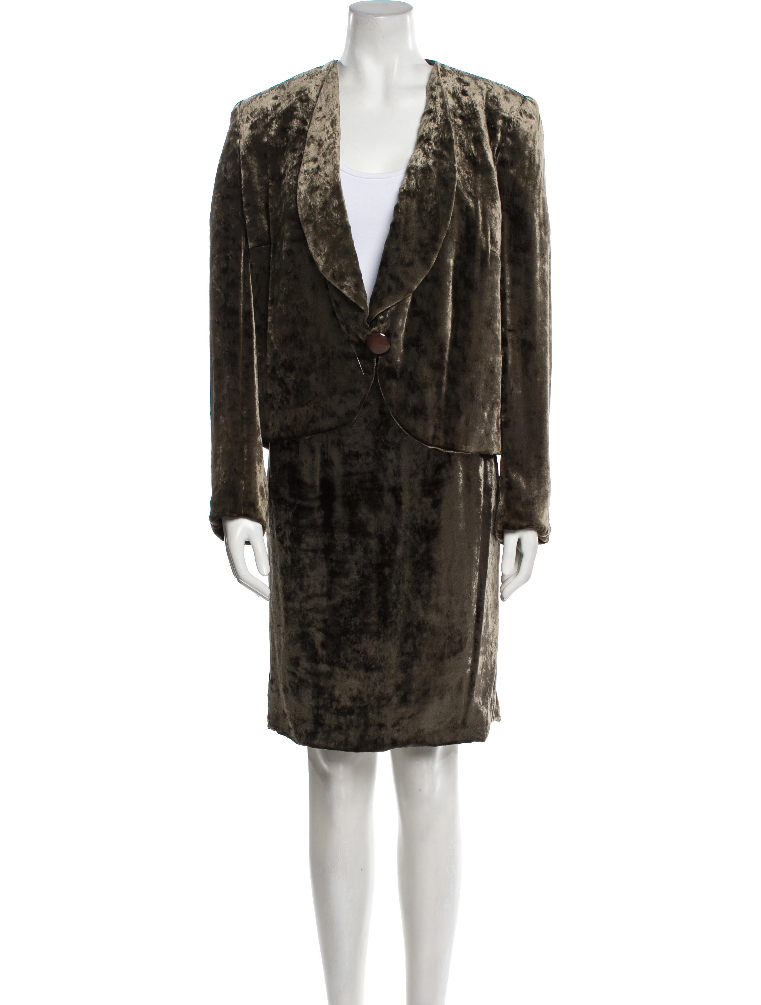 Christian Dior Vintage 1984 Skirt Suit