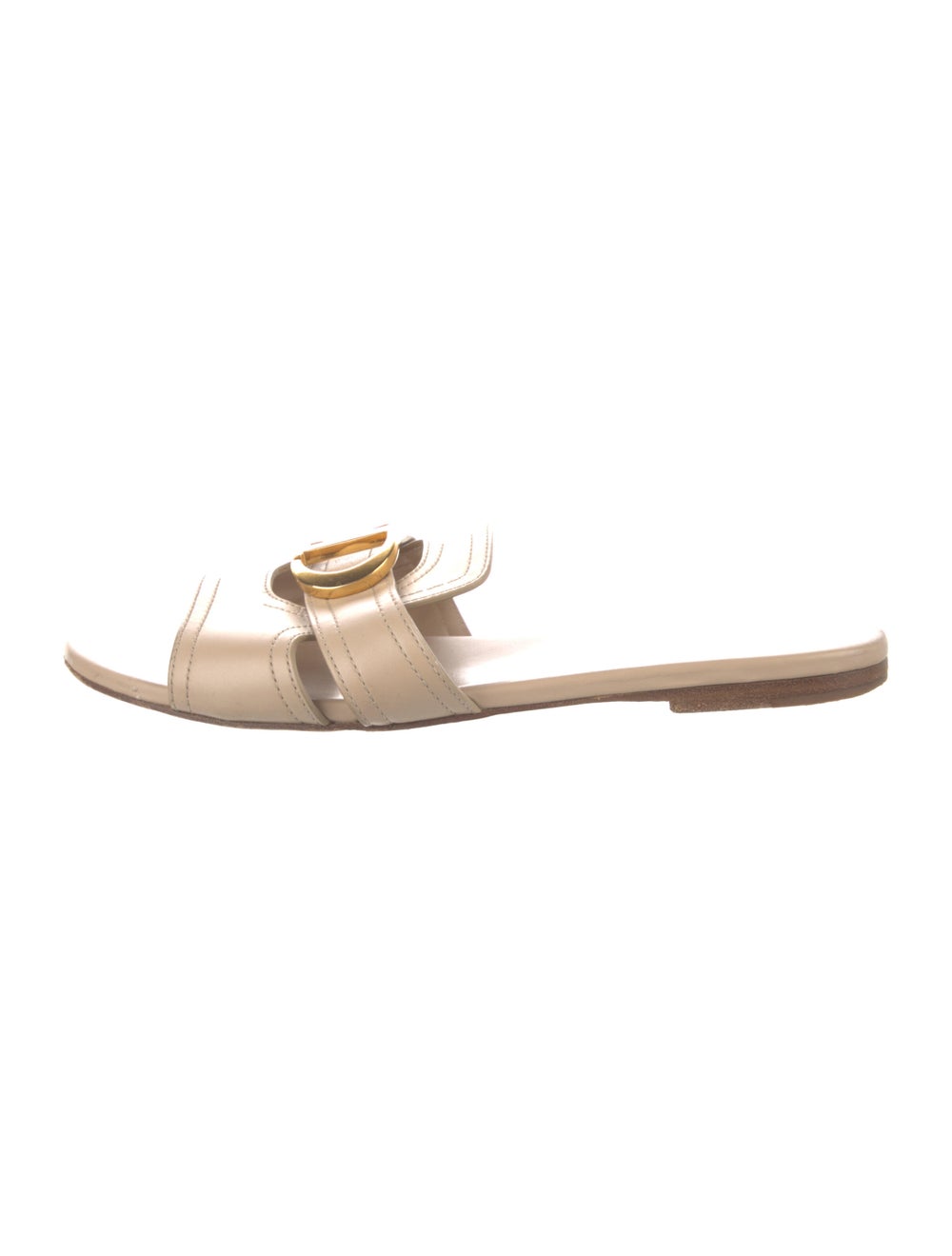 Christian Dior Leather Slides - image 1