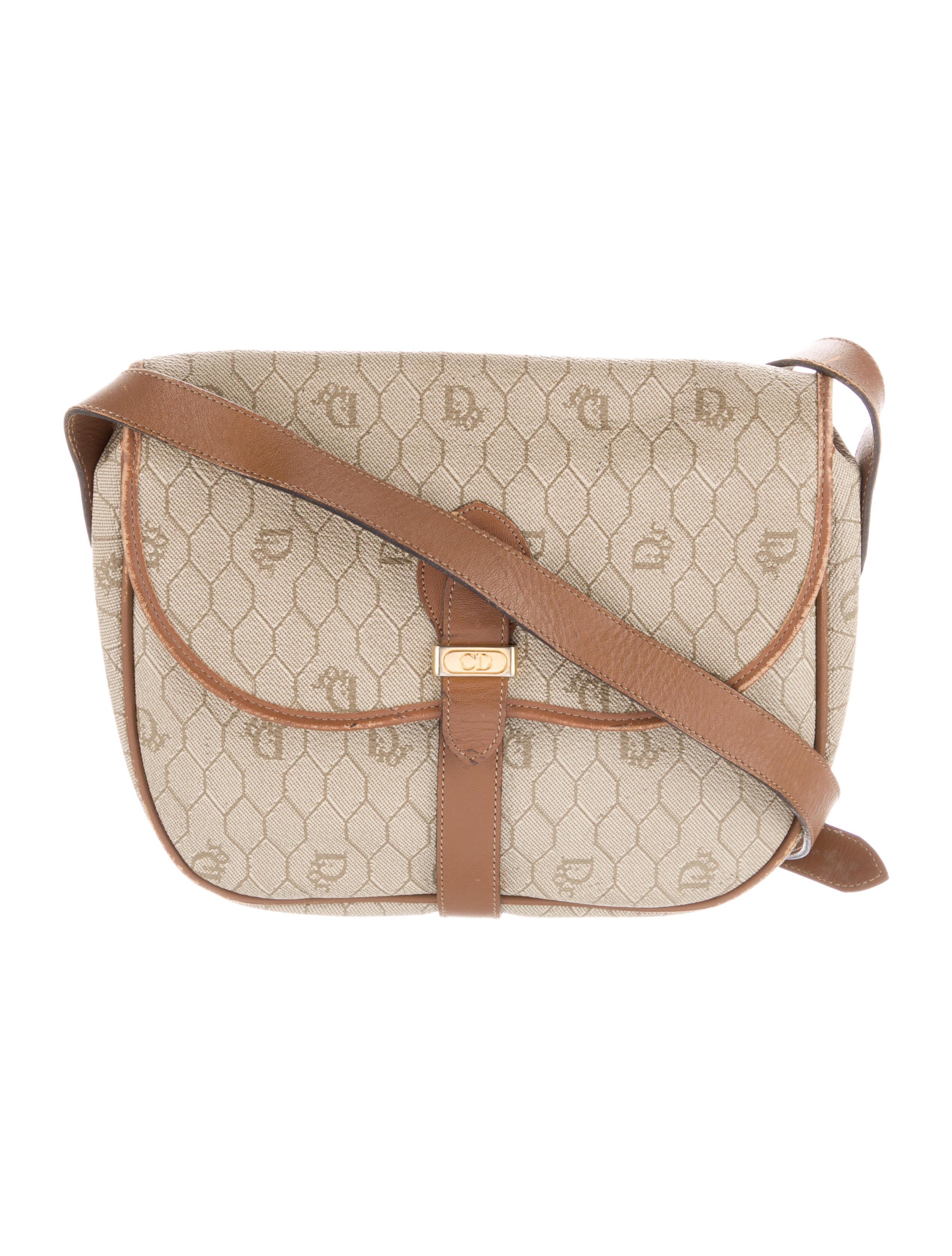 Christian Dior Vintage Crossbody Bag Neutrals Crossbody Bags, Handbags CHR252365