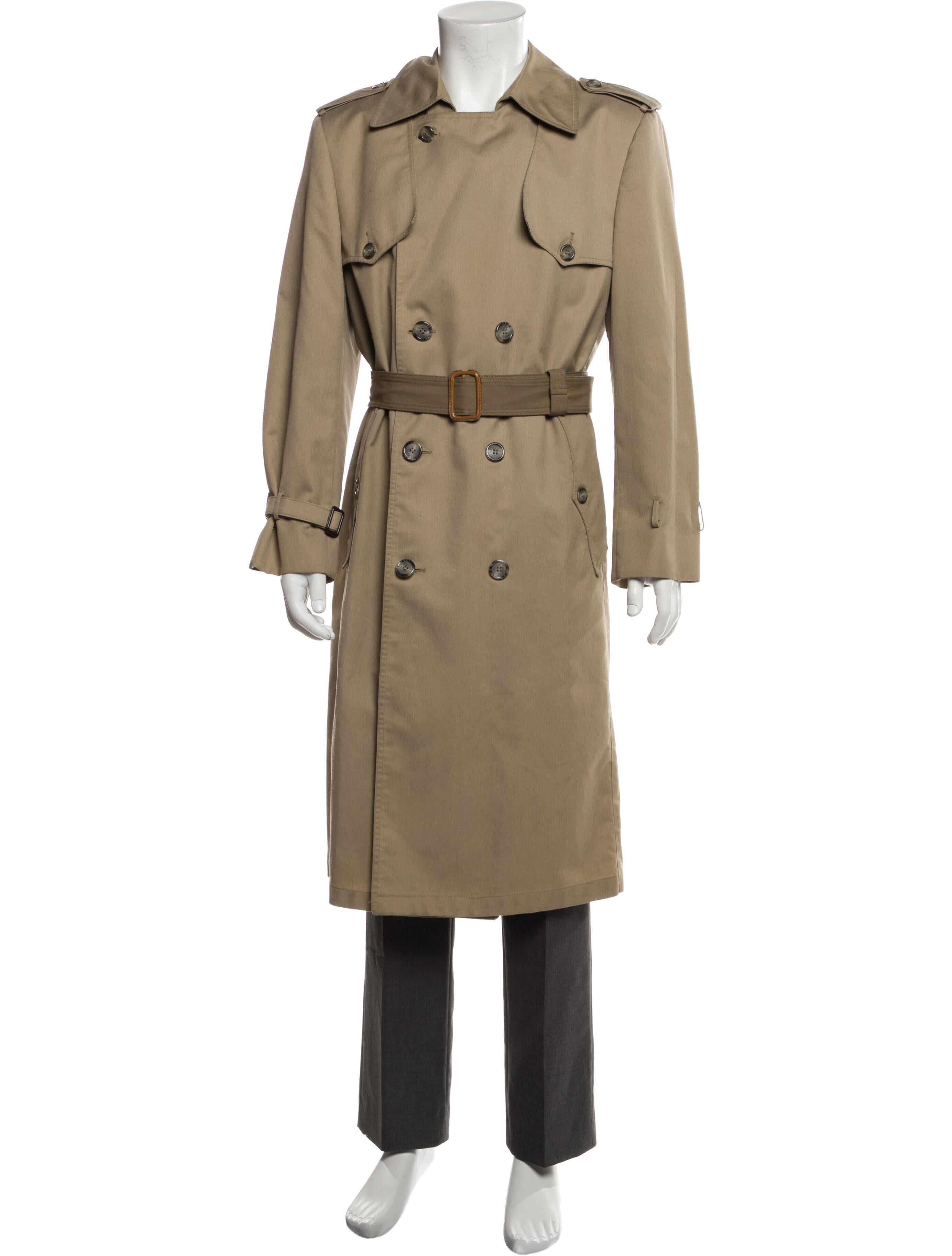 Christian Dior Trench Coat - Neutrals Outerwear, Clothing - CHR253003 ...