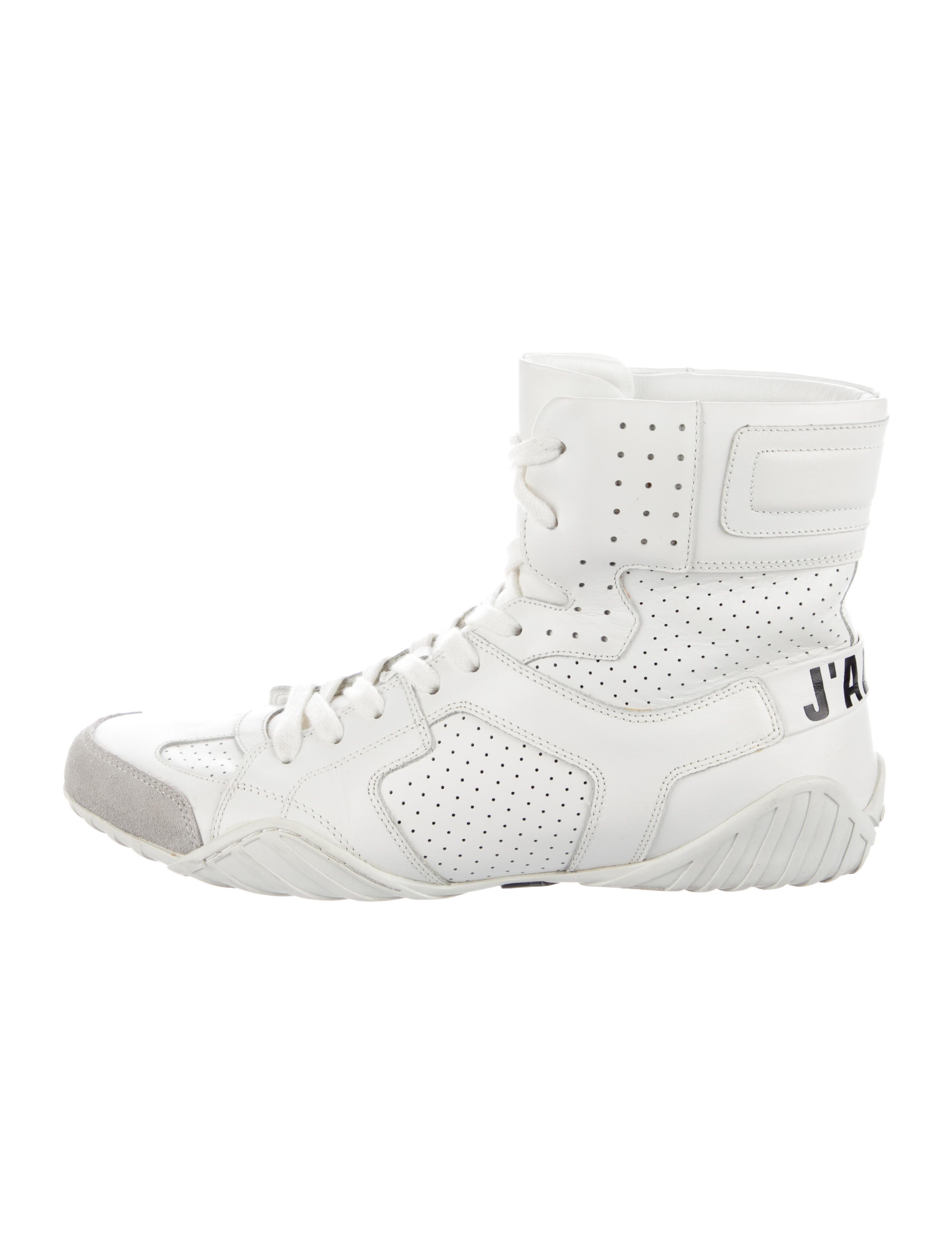 christian dior high cut sneakers