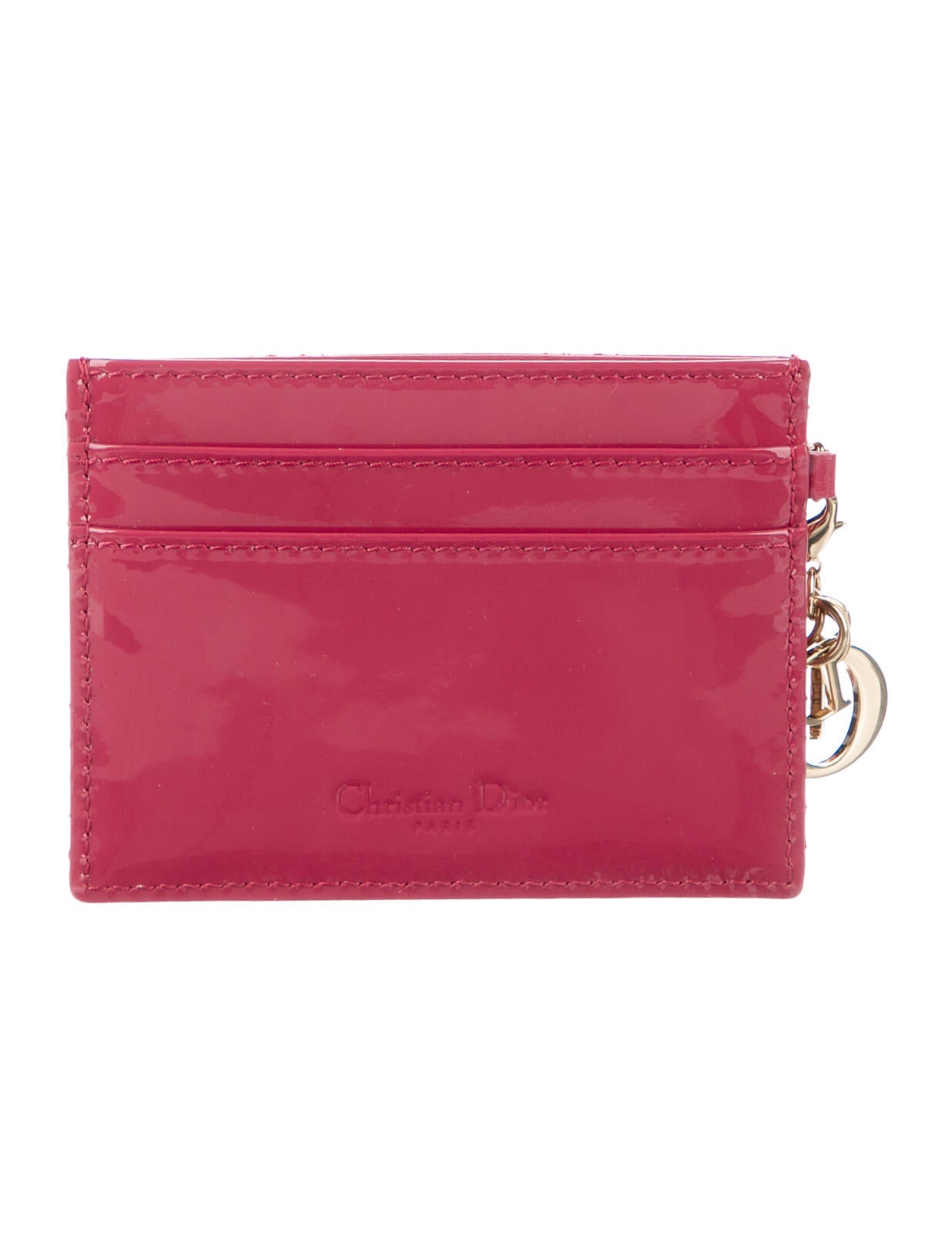 Christian Dior 2021 Lady Dior Card Holder Card Holder Pink Wallets