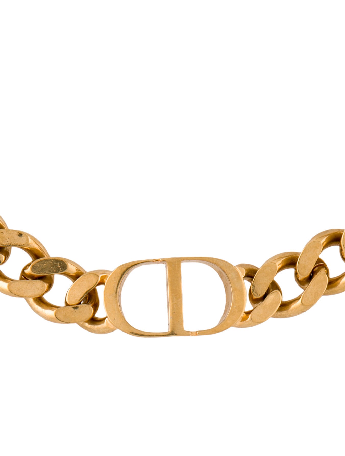 Christian Dior J'Adior Choker Necklace GoldPlated Choker, Necklaces