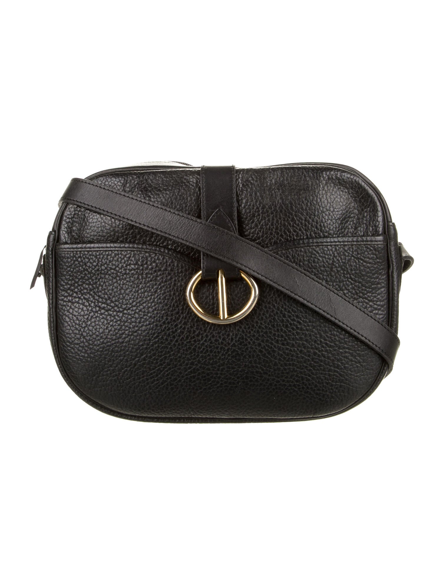 Christian Dior Leather Crossbody Bag Black Crossbody Bags, Handbags