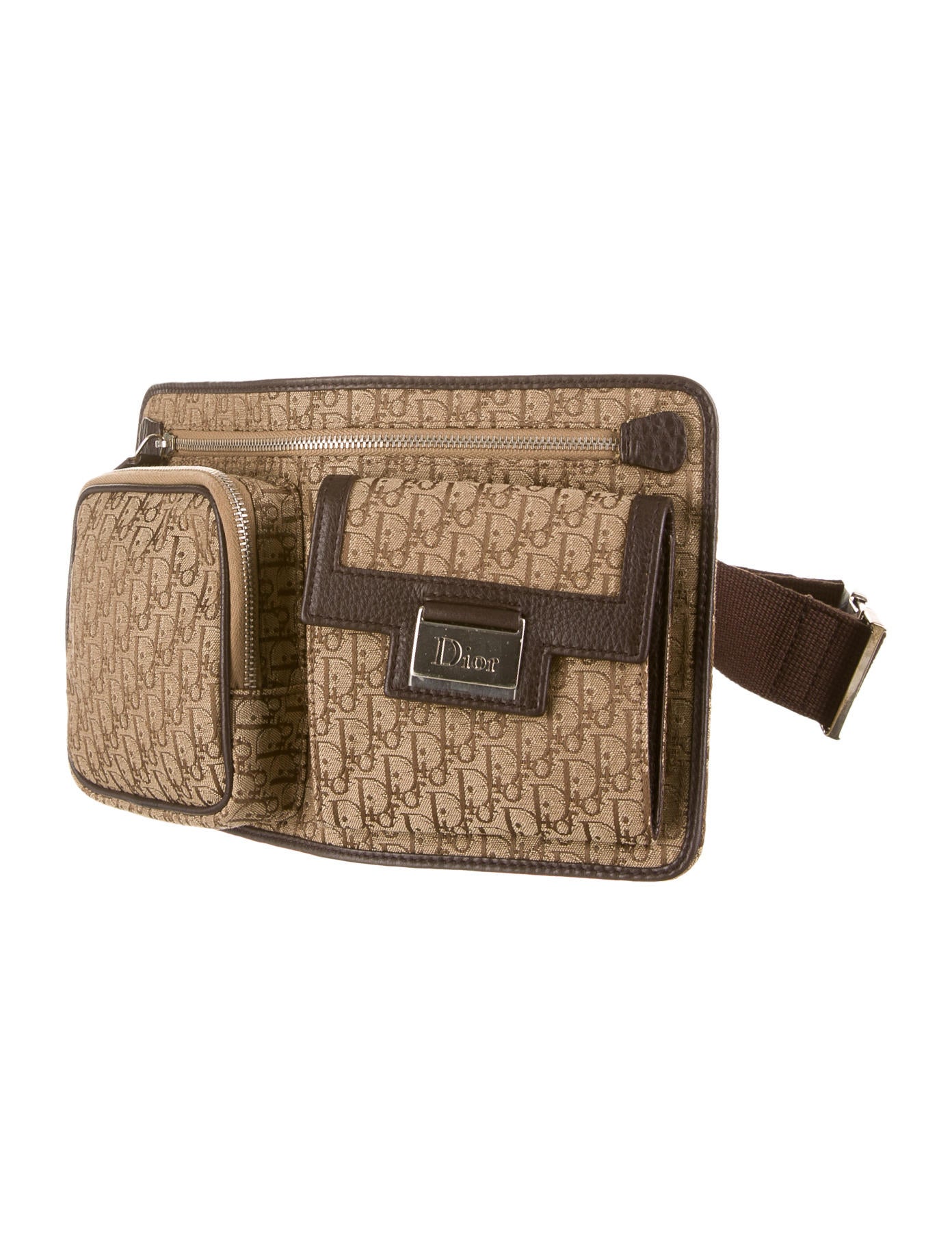 Christian Dior Waist Bag Brown Other, Accessories CHR26373 The