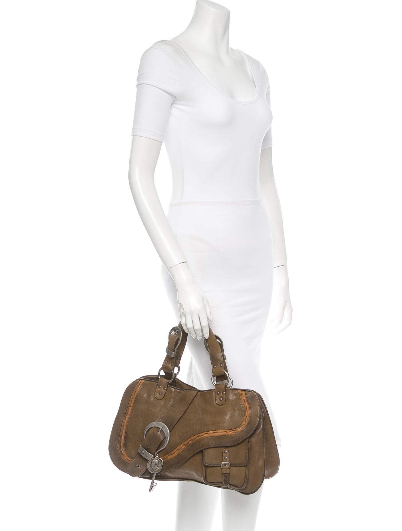 Christian Dior Gaucho Bag Handbags CHR26476 The RealReal