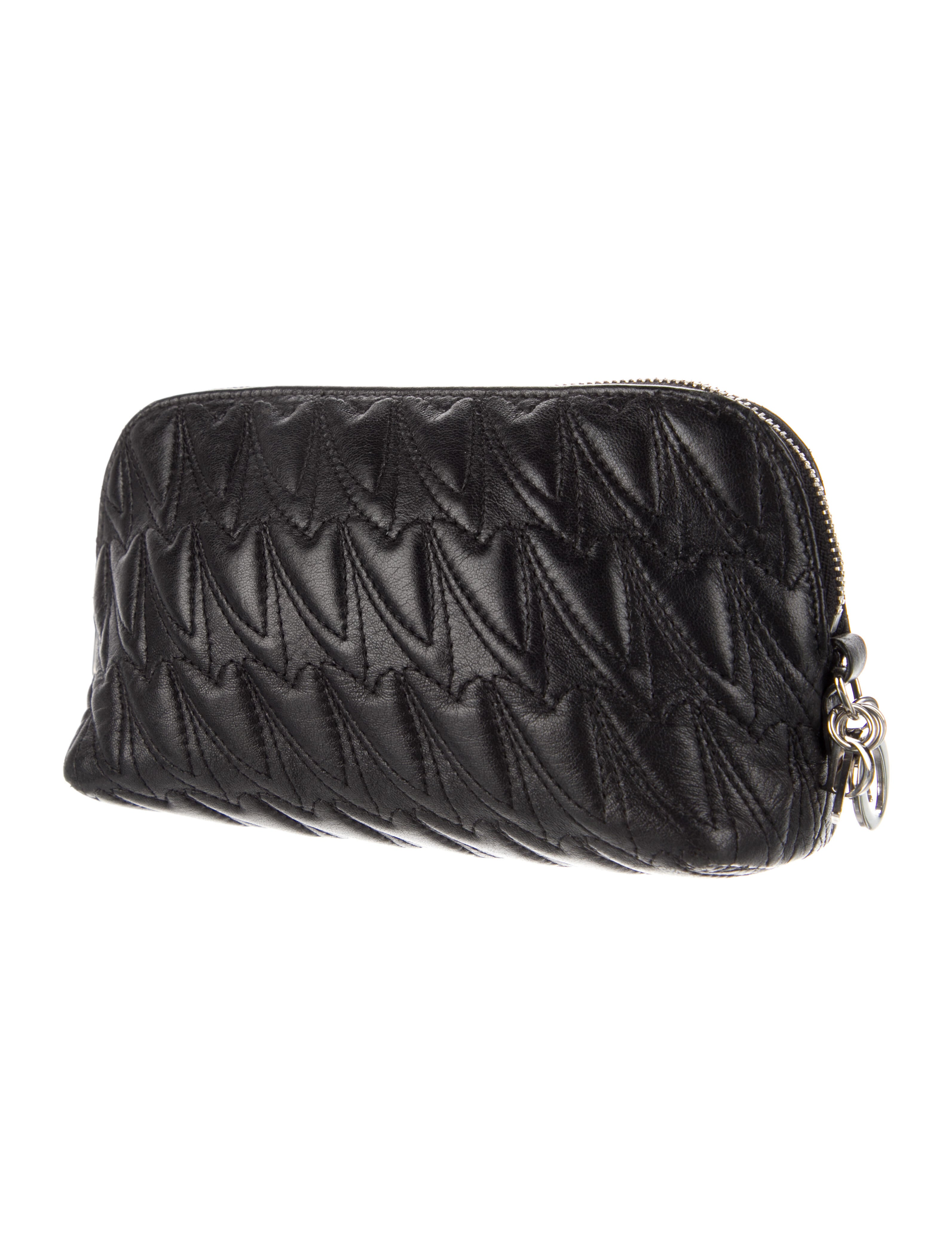 Christian Dior Leather Cosmetic Bag