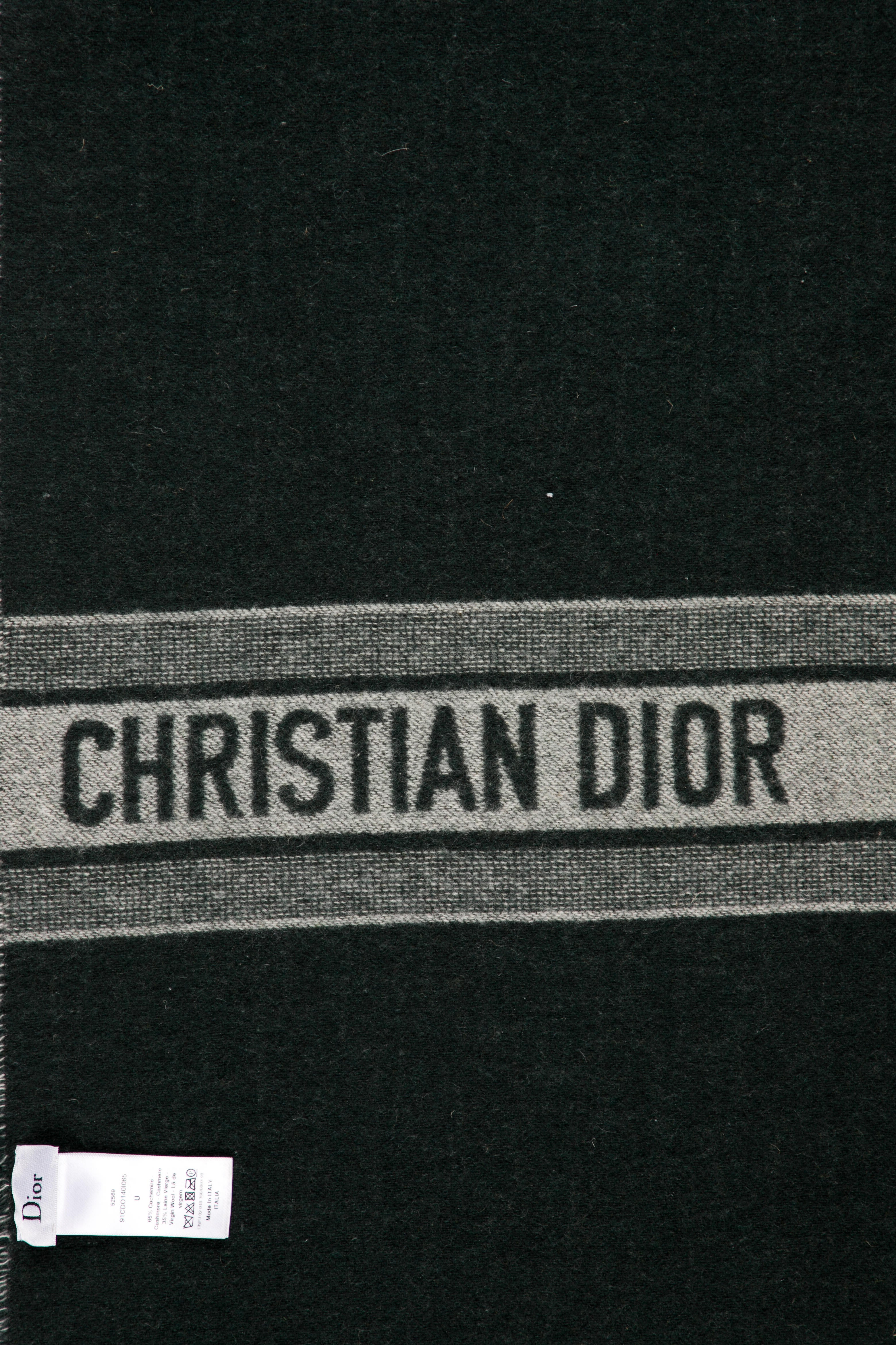 Christian Dior Oblique Throw Blanket