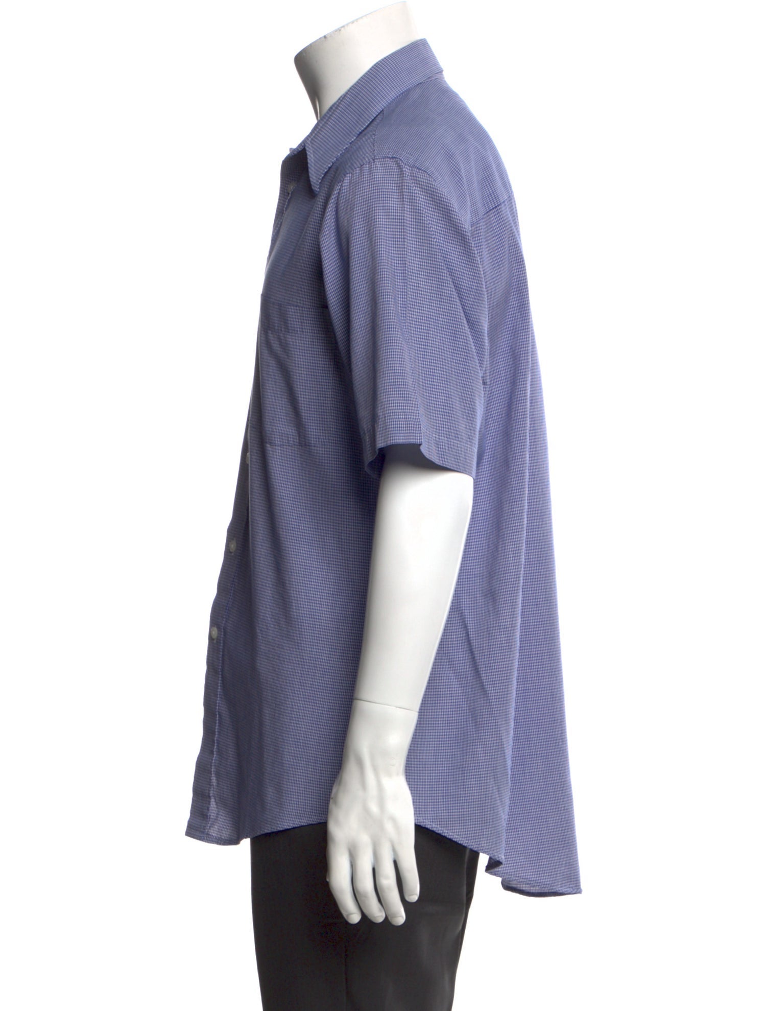 Christian Dior Vintage Houndstooth Print Shirt