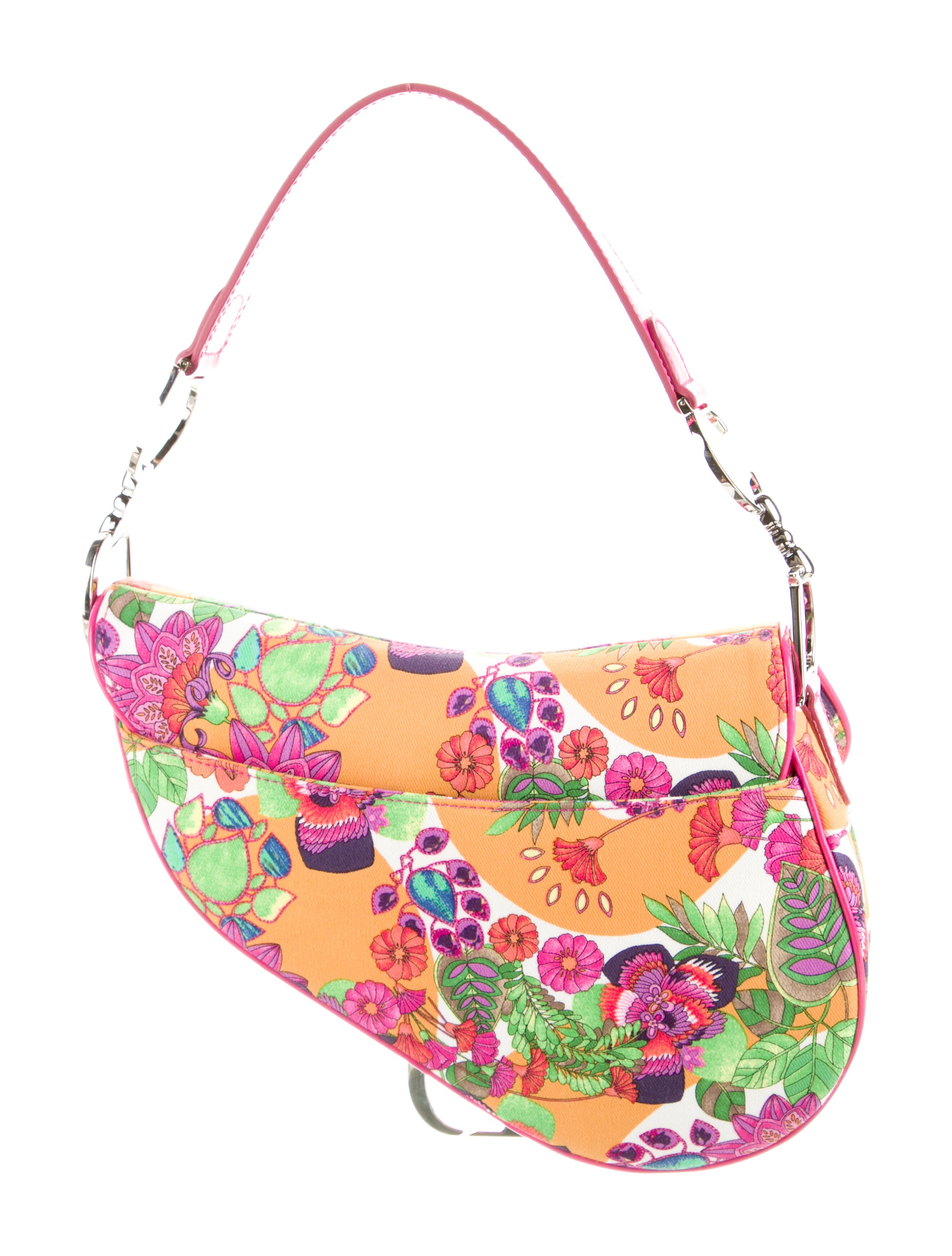 Christian Dior Hawaii Saddle Bag - Pink Shoulder Bags, Handbags