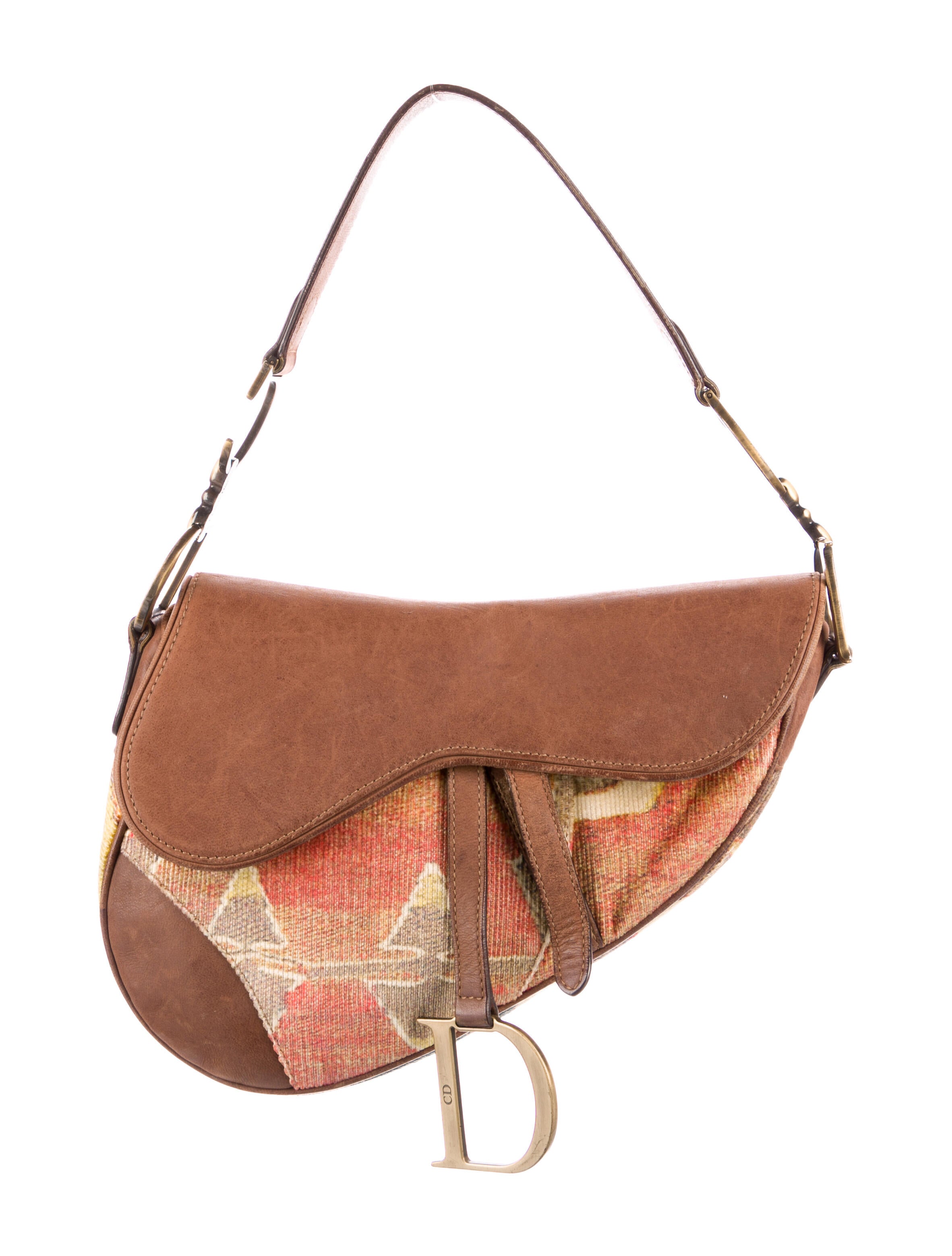 Christian Dior Vintage Saddle Bag Shoulder Bags, Handbags CHR203117