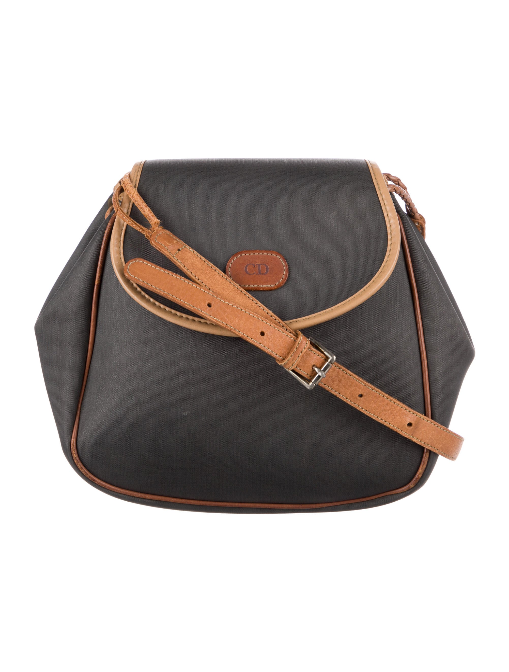 Christian Dior Oblique Crossbody Bag Black Crossbody Bags, Handbags