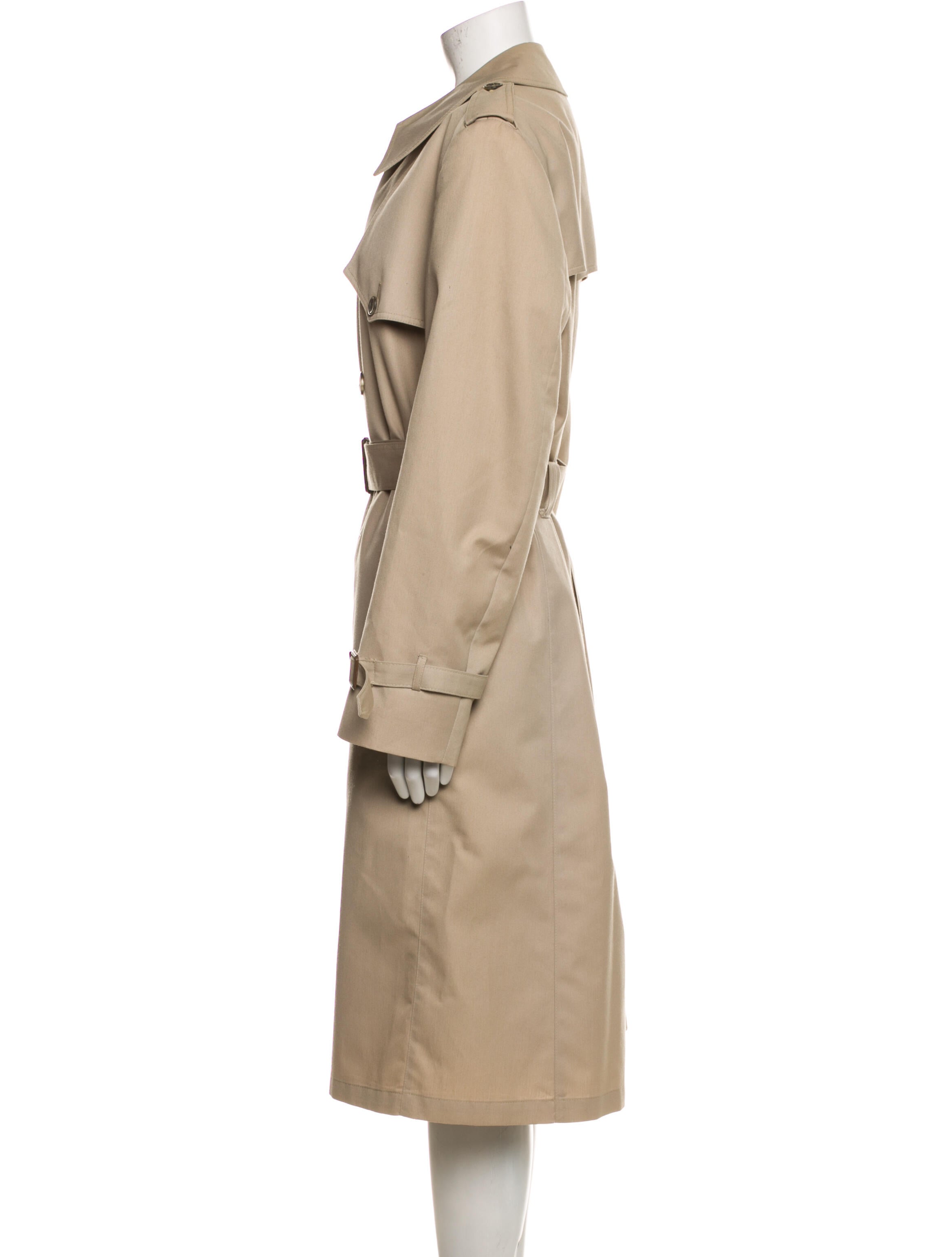 Christian Dior Trench Coat Neutrals Outerwear, Clothing CHR274081 The RealReal