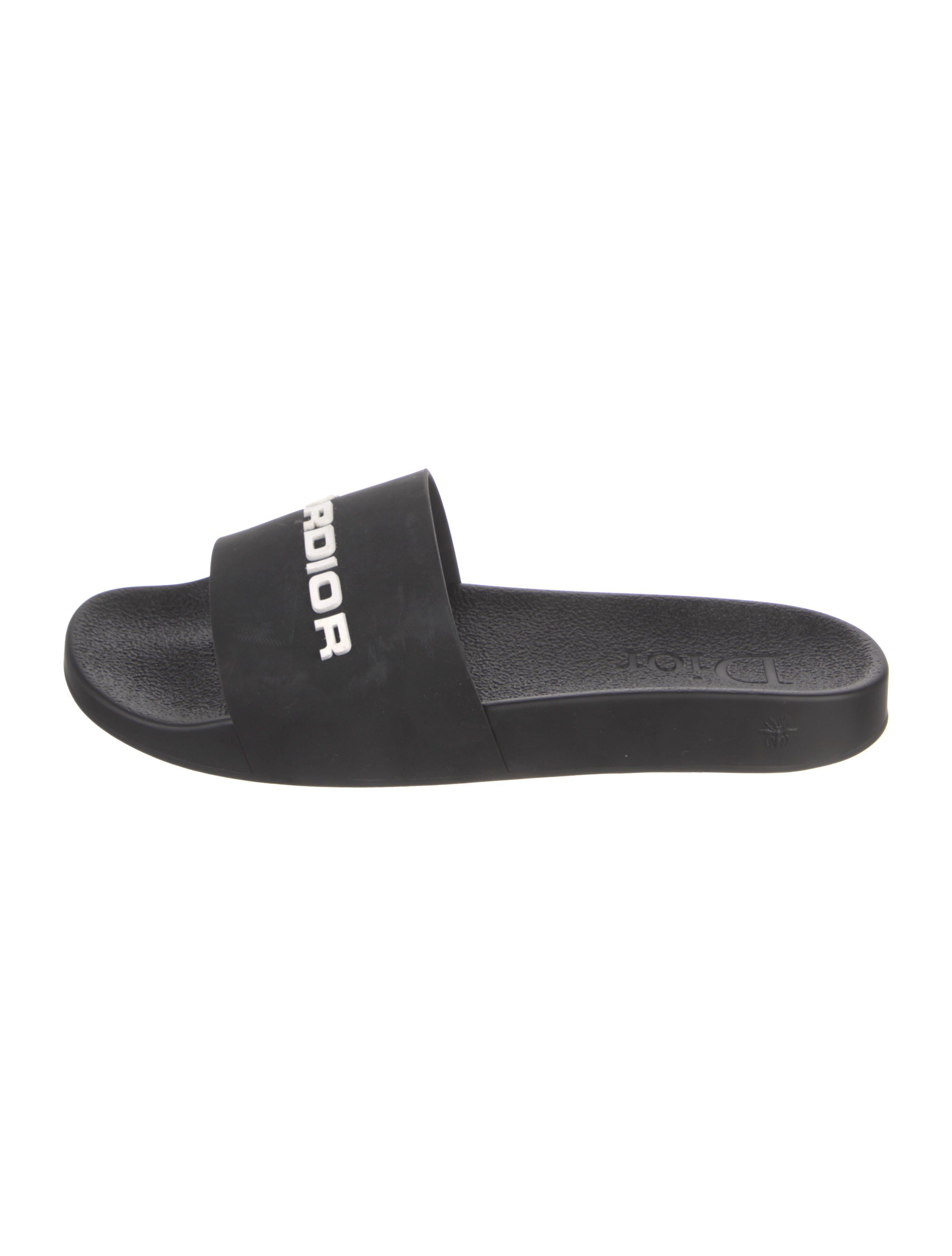 christian dior rubber slides