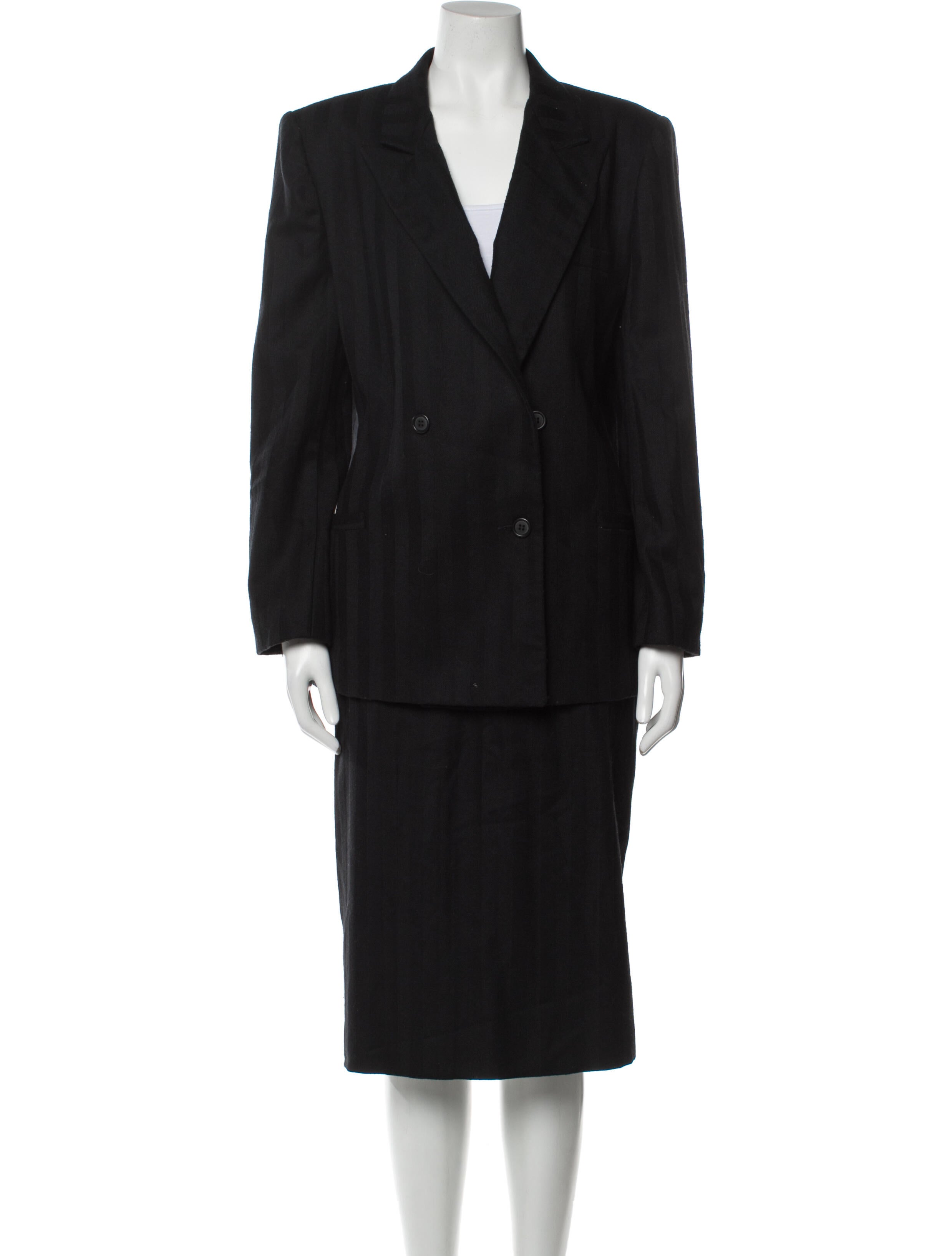 Oscar de la Renta Skirt Suit w/ Tags Black Suits and Sets, Clothing