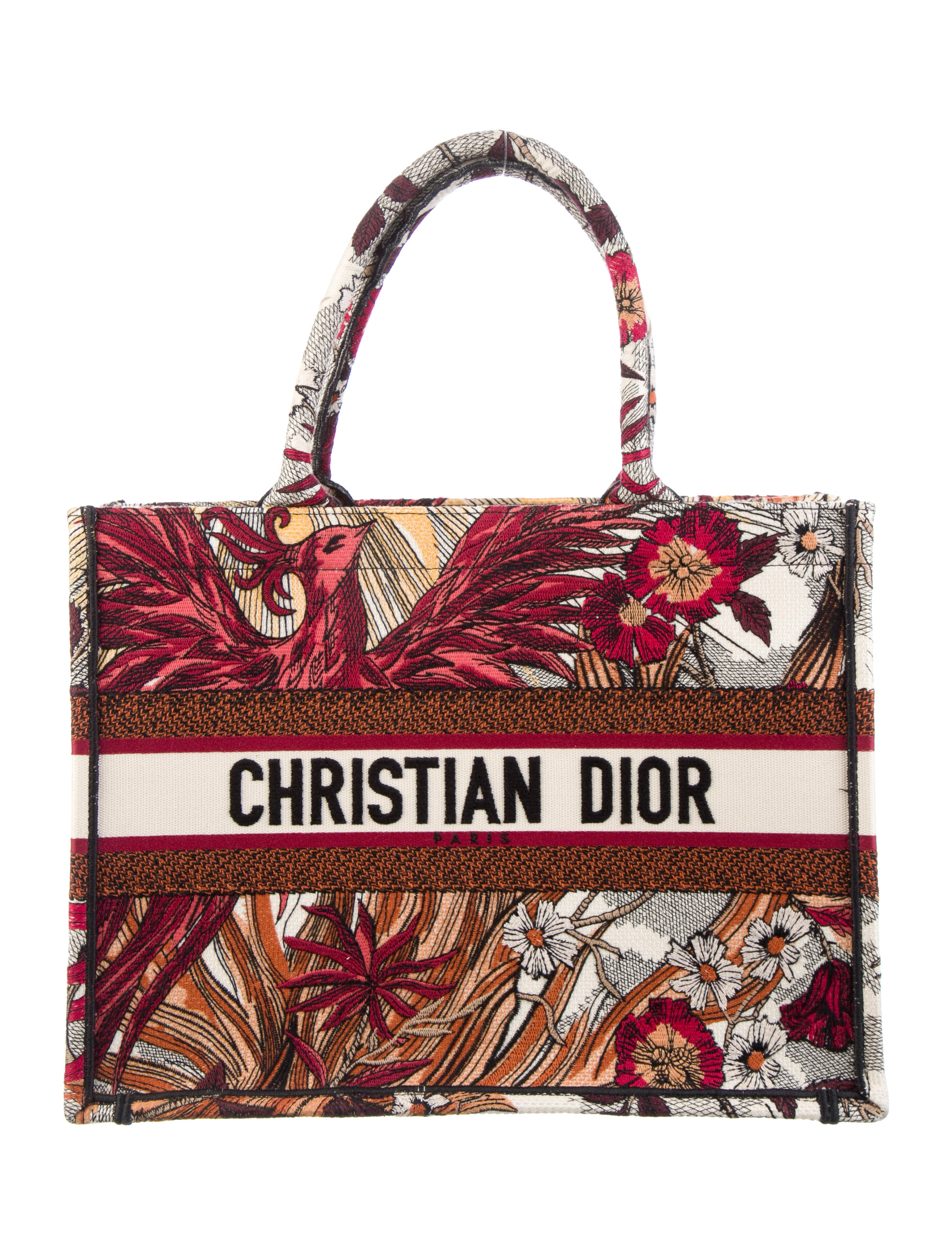 dior phoenix book tote