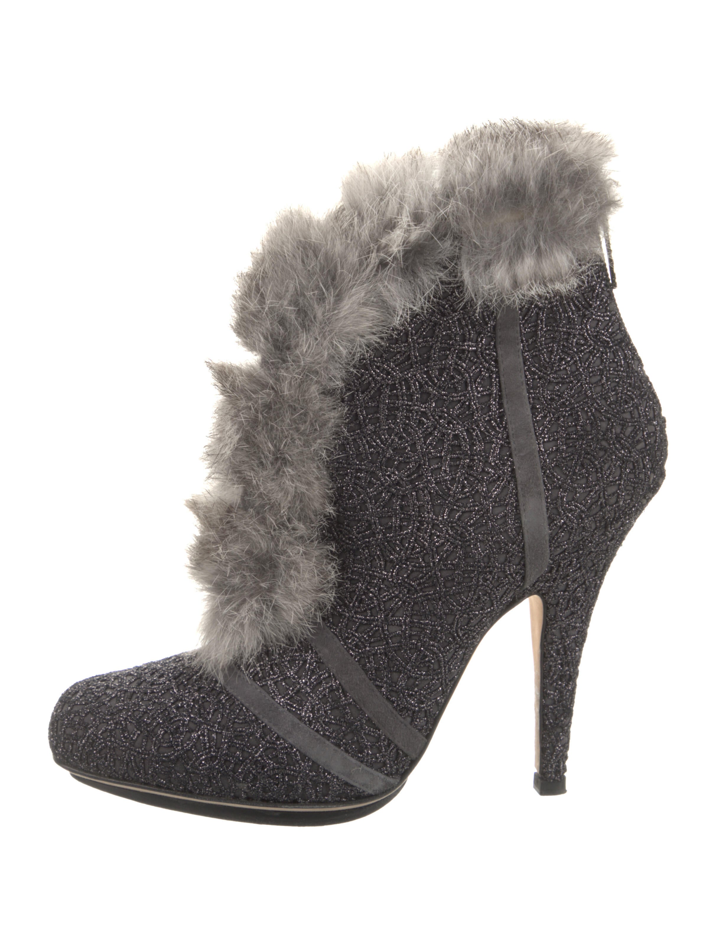 animal print lace up boots