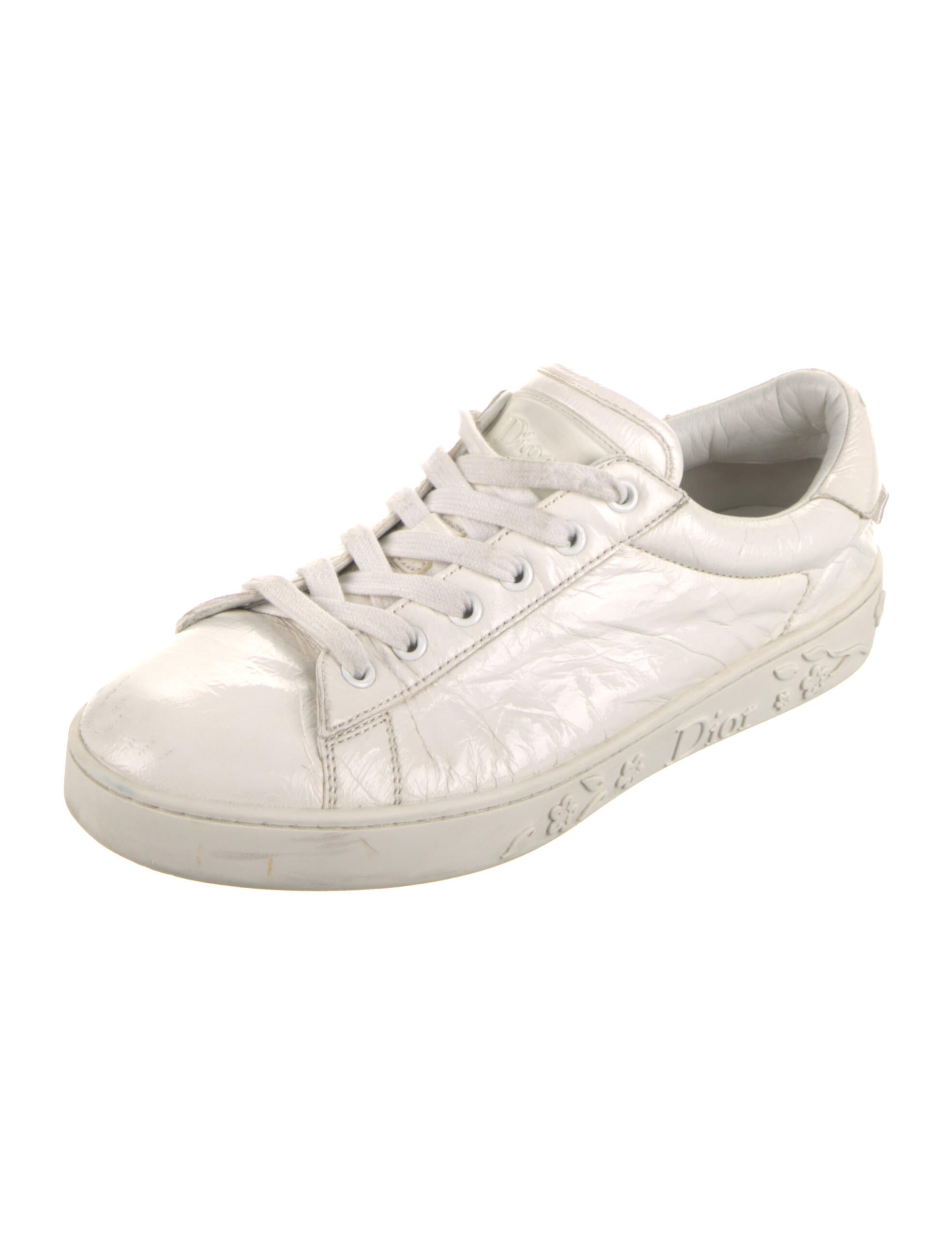 Christian Dior Leather Sneakers White Sneakers, Shoes CHR283258