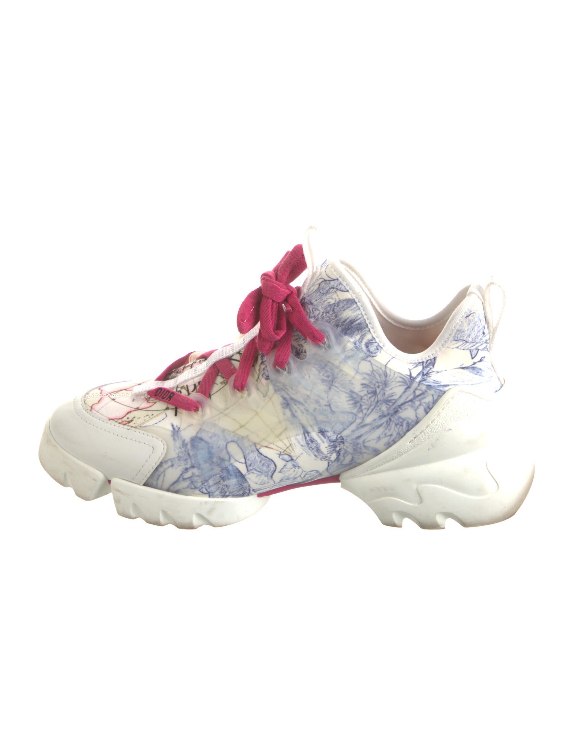 Christian Dior Walk'N'Dior Velvet Sneakers Pink Sneakers, Shoes