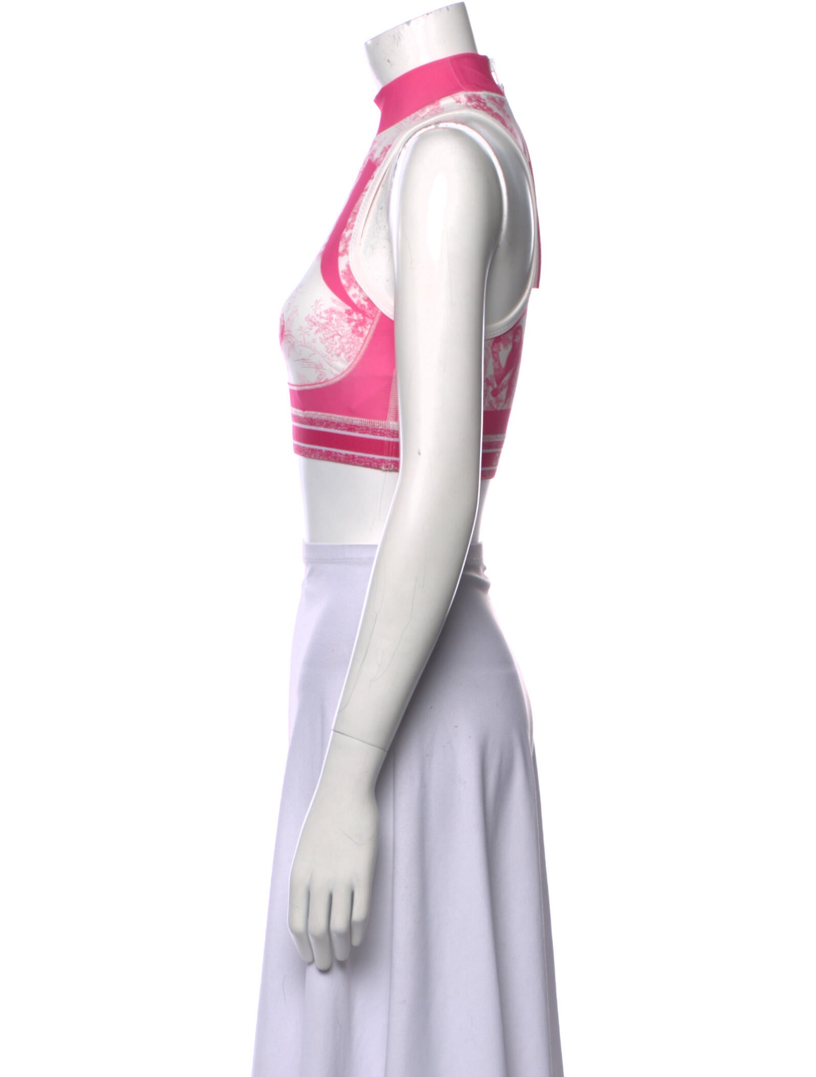 トップス christian dior Christian Dior 2022 Printed Crop Top - Pink Tops, Clothing