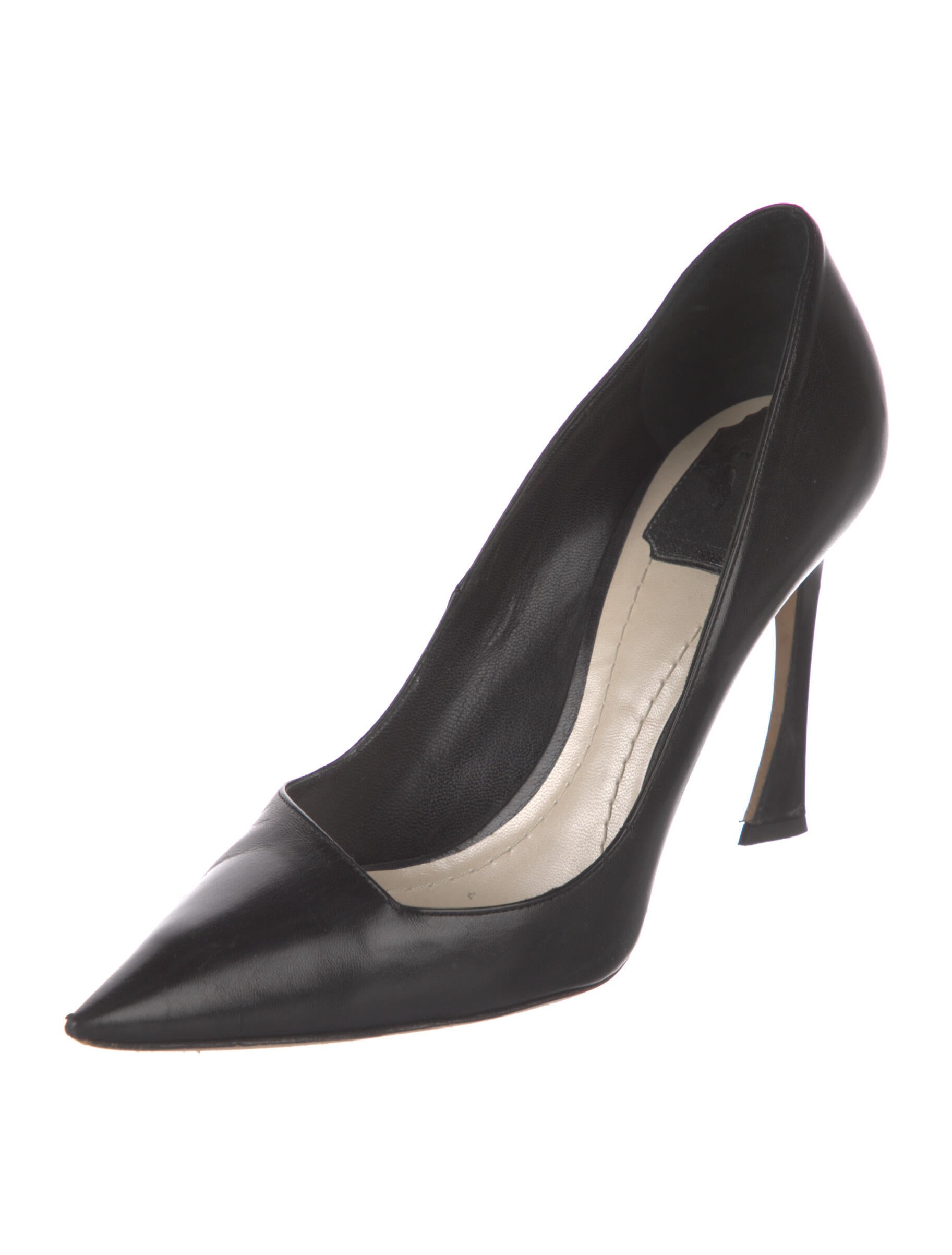 Christian Dior Summer 2016 Conquest PointedToe Pumps Black Pumps, Shoes CHR37011 The RealReal