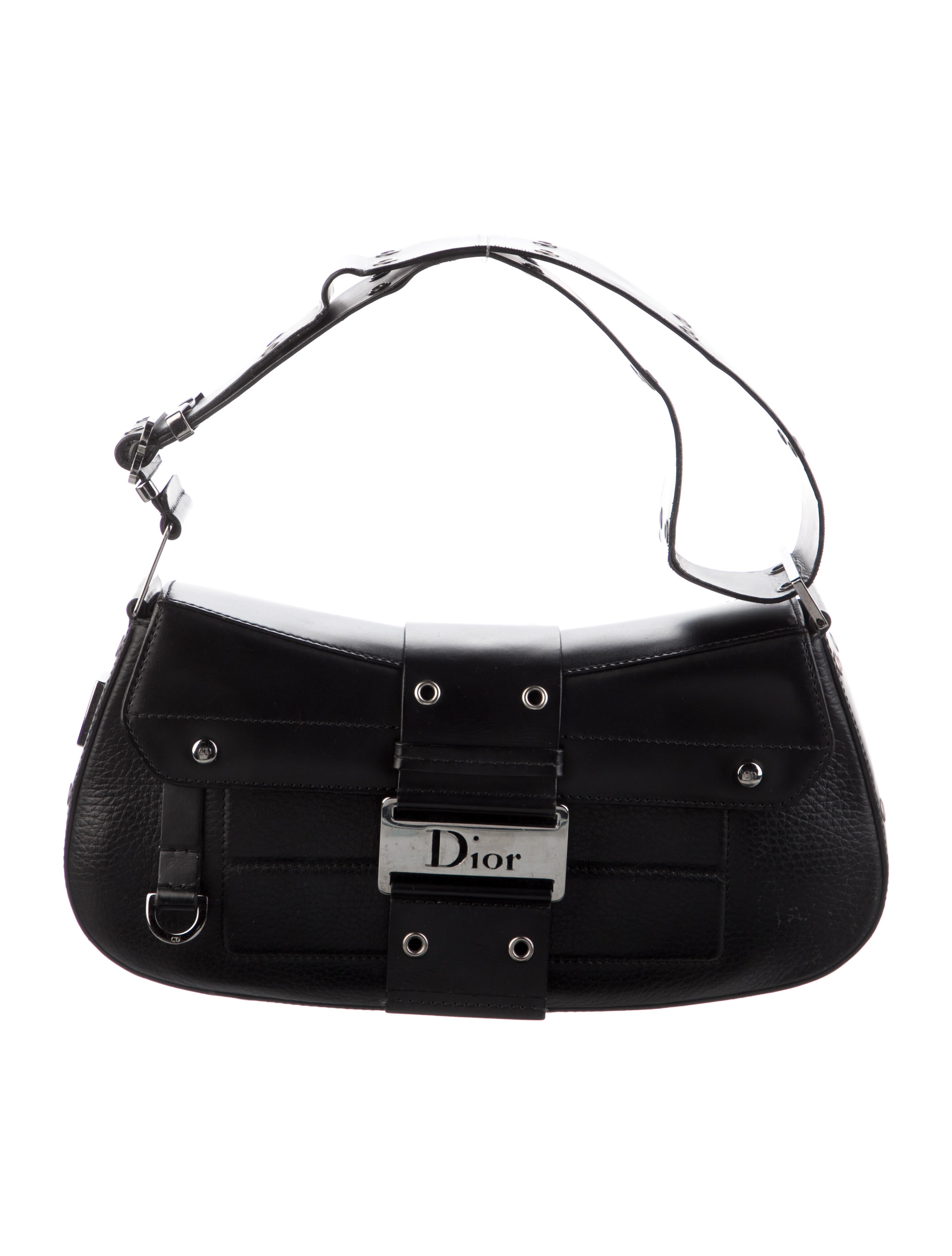 バッグ christianDior Christian Dior 2003 Vintage Street Chic Columbus Bag - Black