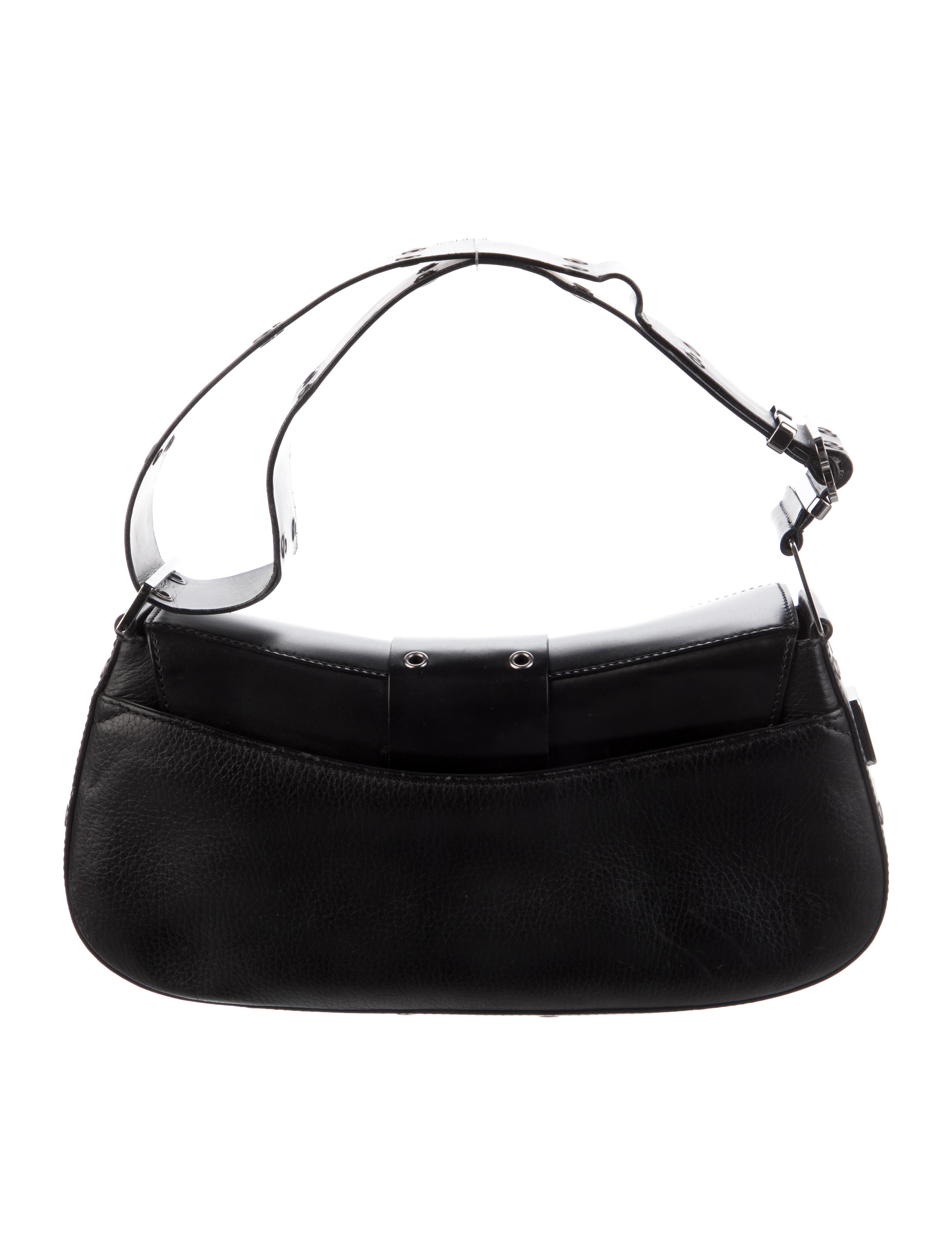 Christian Dior 2003 Vintage Street Chic Columbus Bag - Black