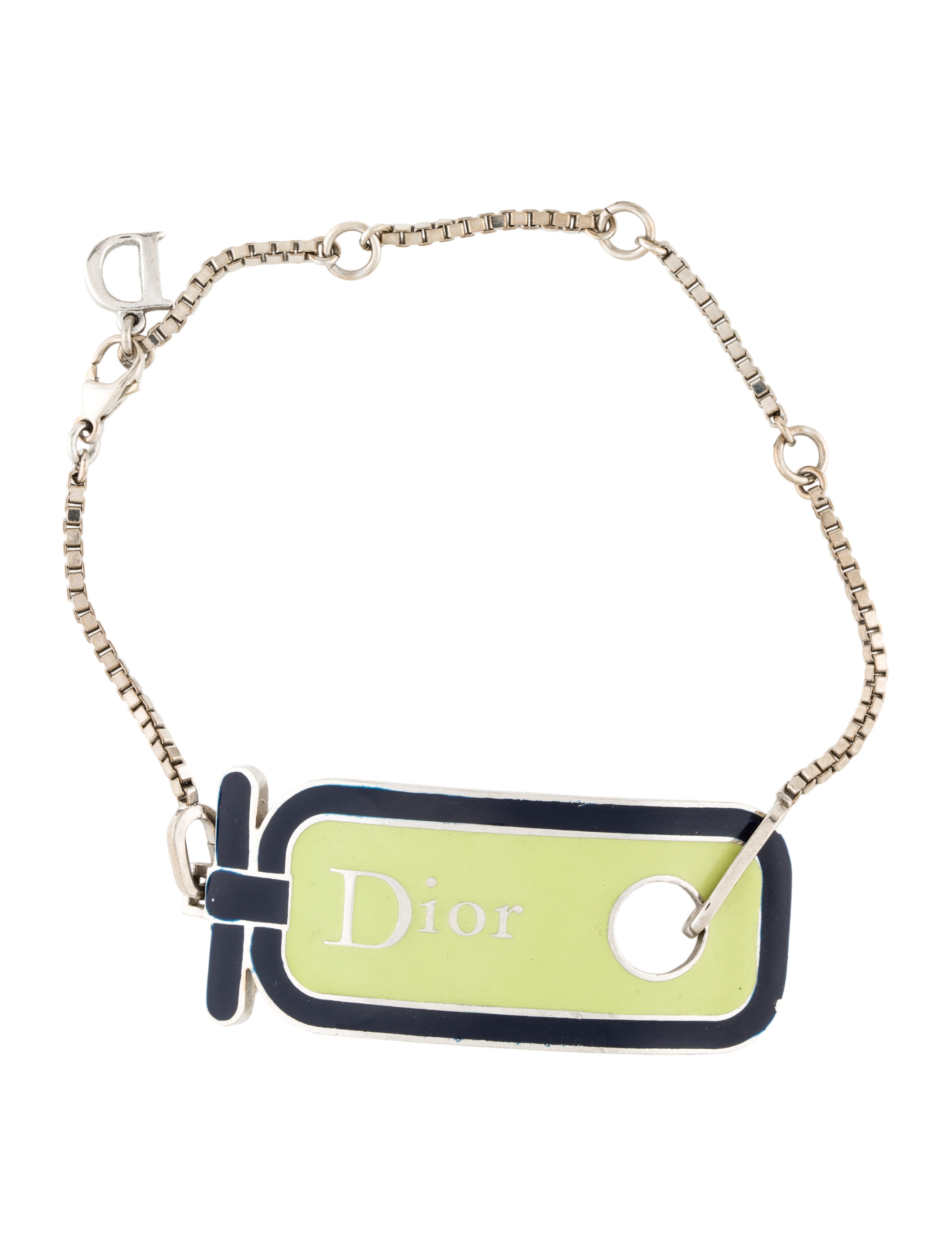 Christian Dior 18K Diamond & Lapis Lazuli Rose des Vents Bracelet 18K