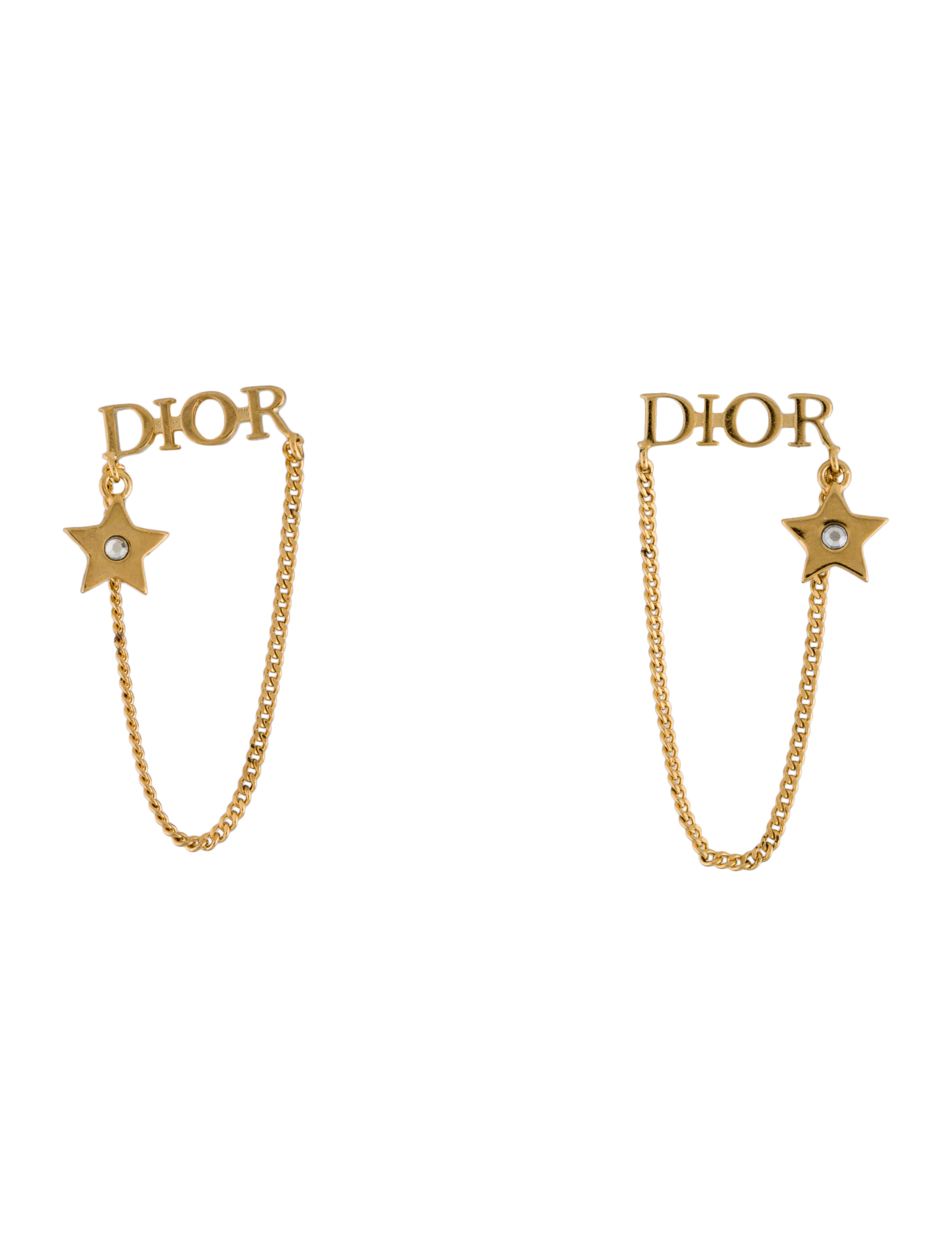 dio r evolution stud earrings