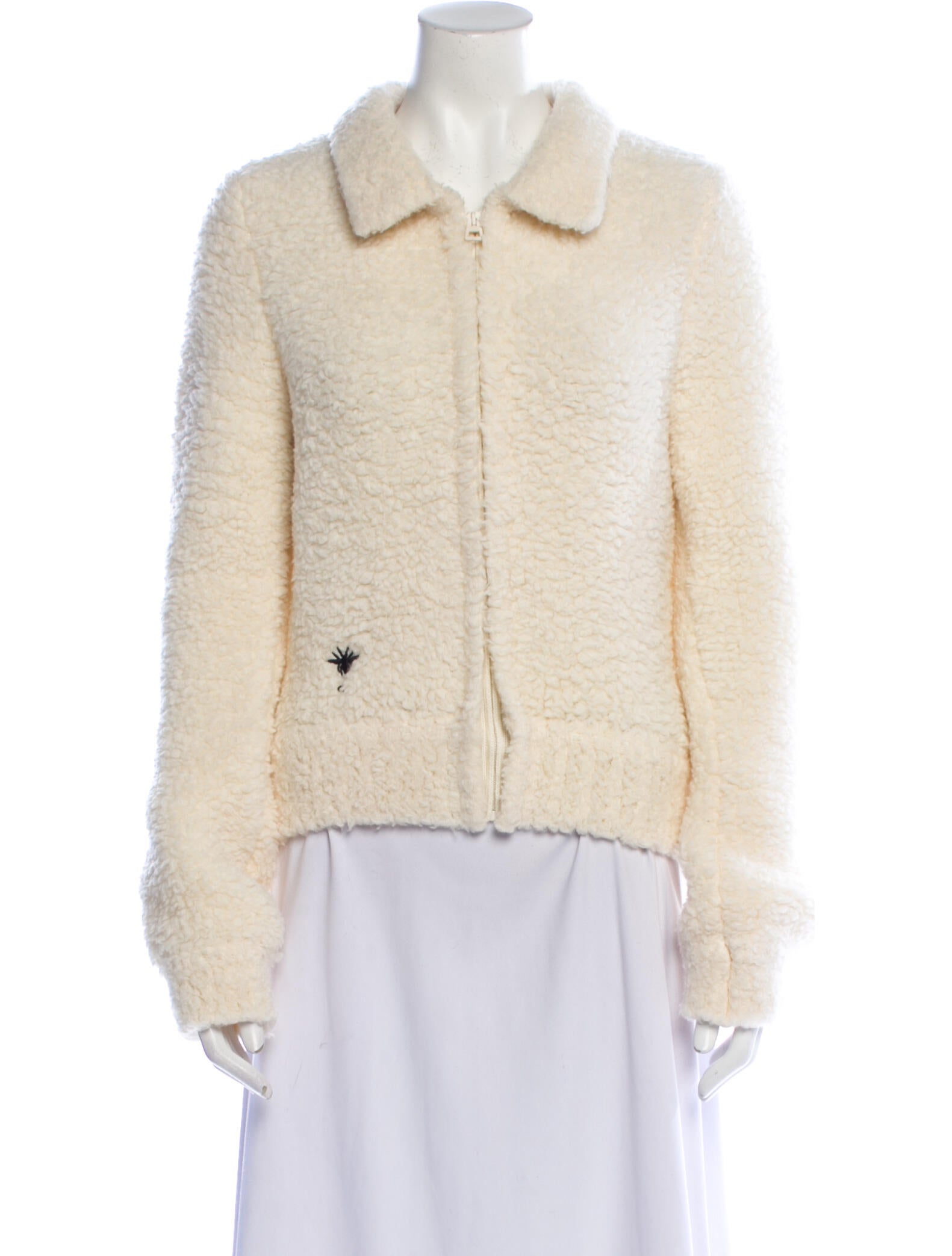 dior fur coat