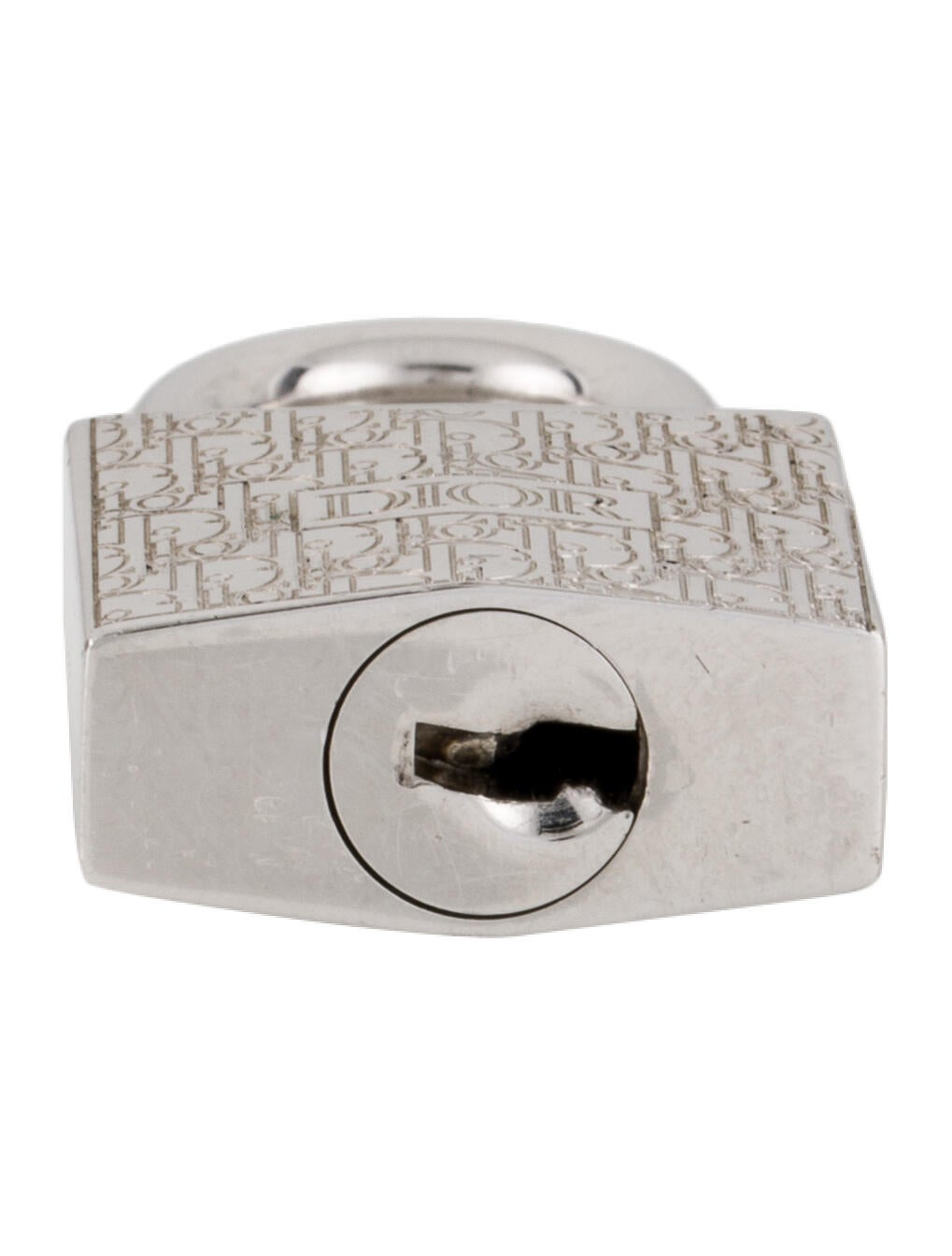 Christian Dior Christian Dior Lock & Key Set - Silver Bag