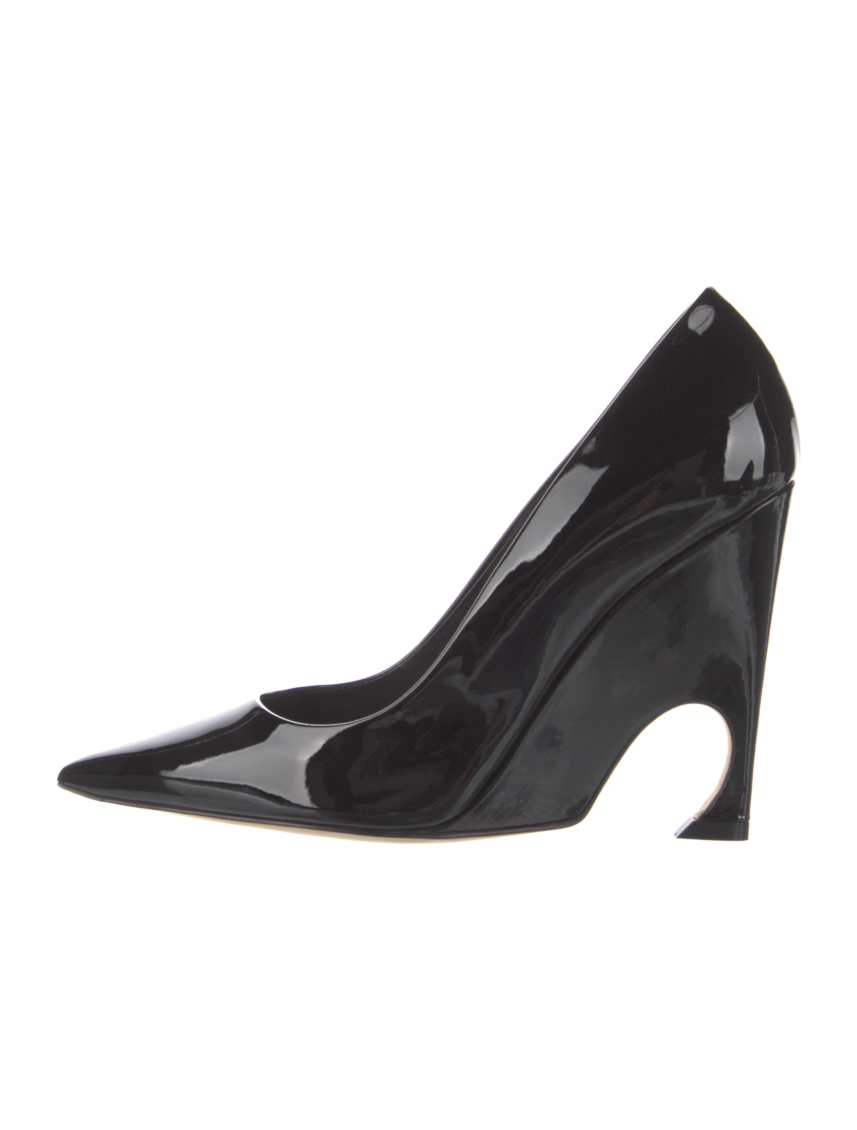 Christian Dior Patent Leather Pumps Black Pumps, Shoes CHR301424