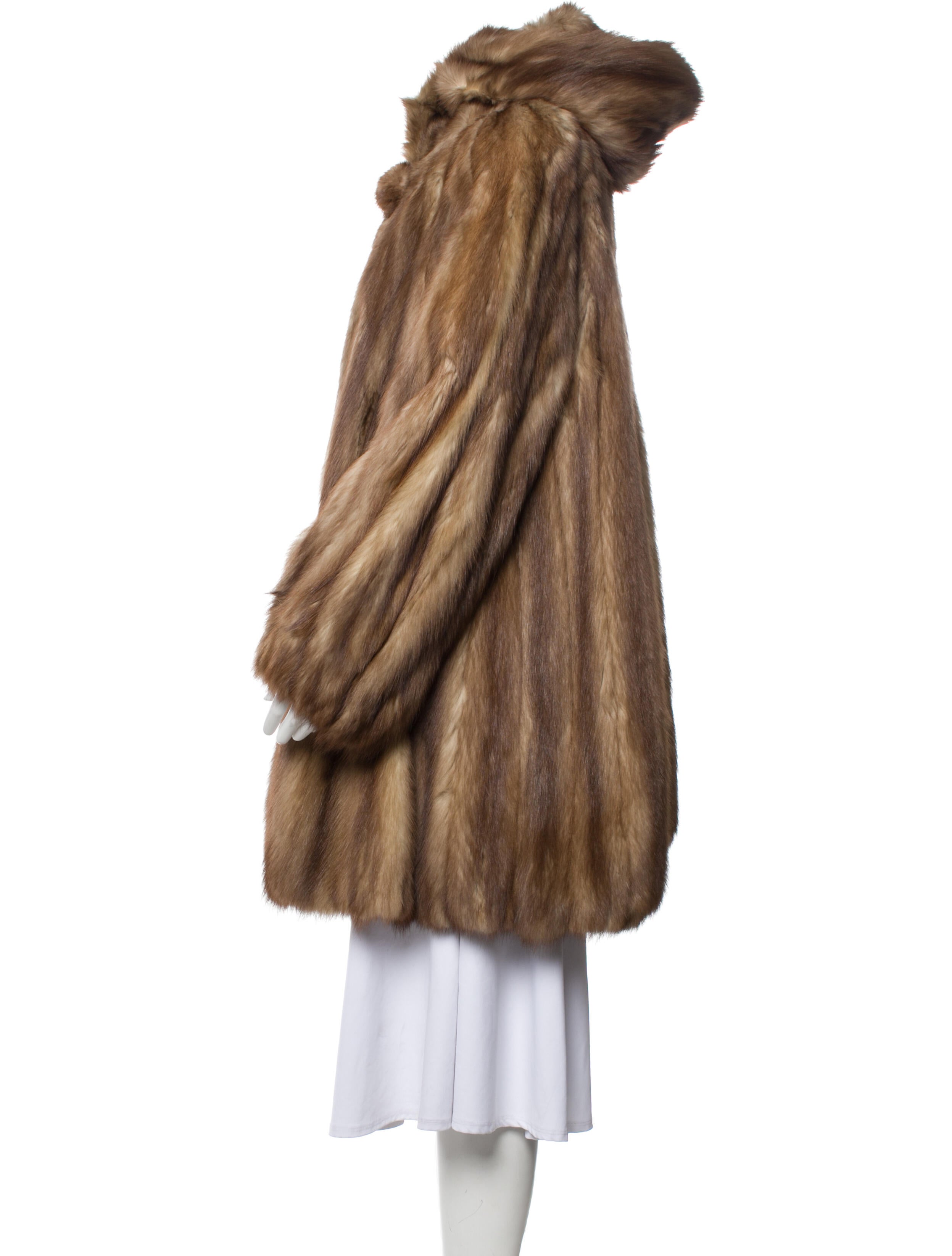 Gorgeous 1980s Christian Dior 'Teddy Bear Soft Thick Faux Fur Swing Tent Flare Coat main image 1
