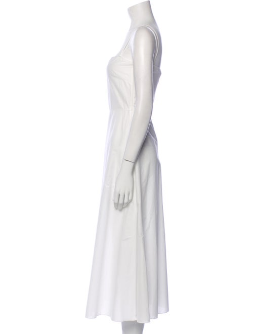 Christian Dior Square Neckline Midi Length Dress