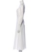 Christian Dior Square Neckline Midi Length Dress
