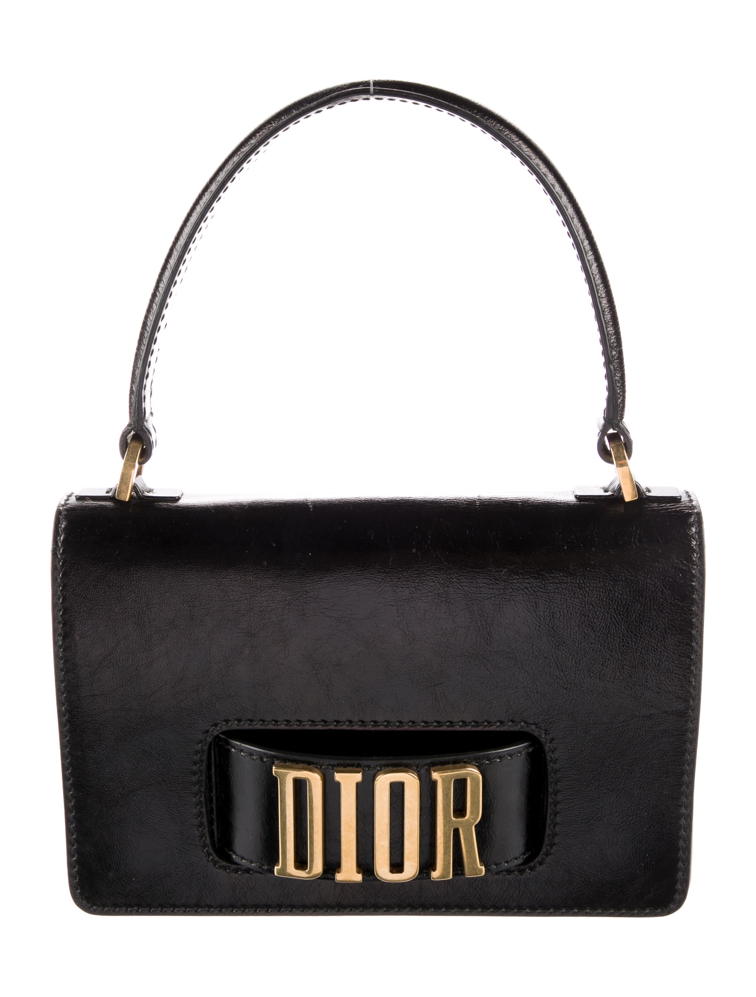 Christian Dior Diorissimo Bag Black Handle Bags, Handbags CHR26695 The RealReal