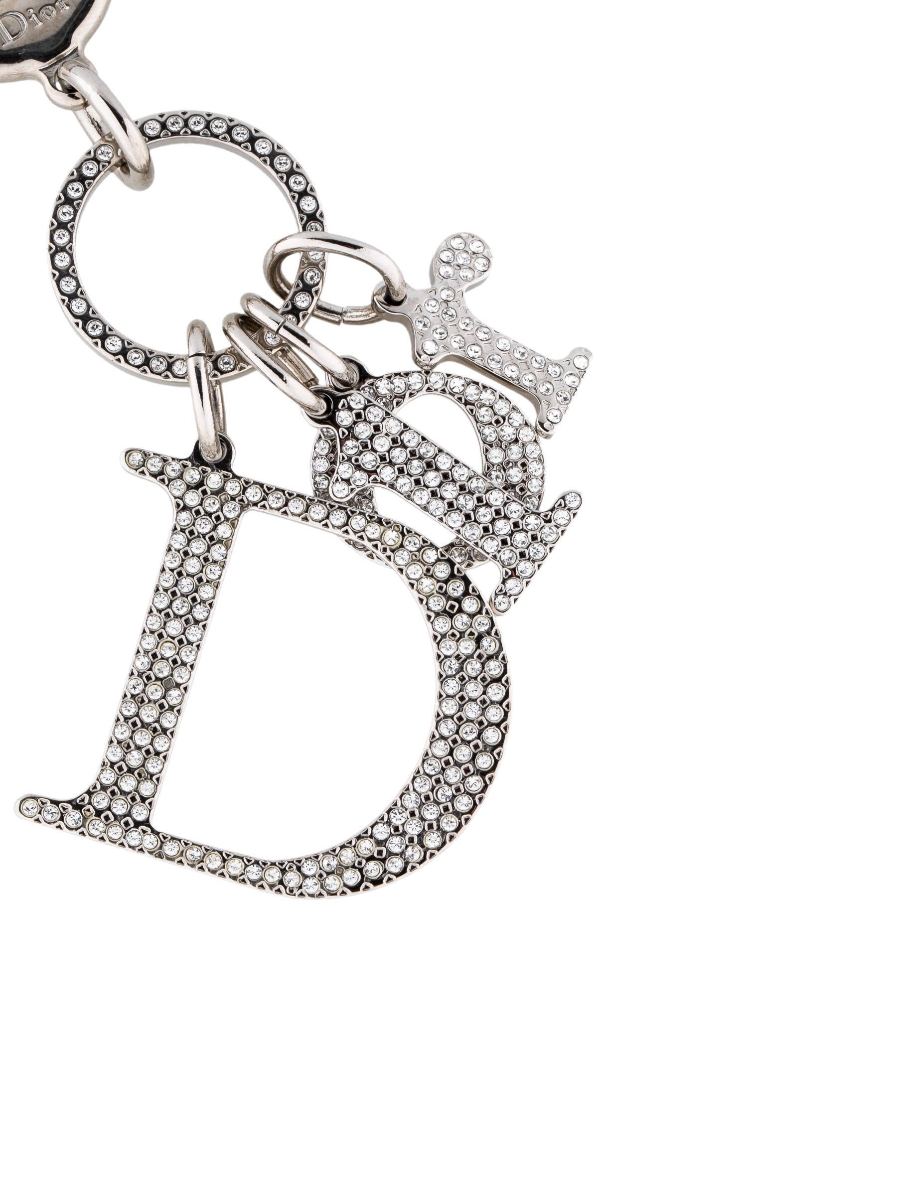 Christian Dior Keychain Metallic Other, Accessories CHR30795 The