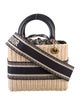 Christian Dior 2022 Medium Wicker Lady Dior Bag