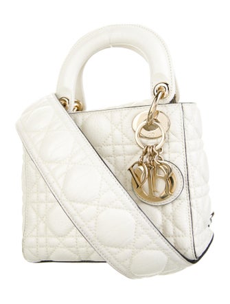 Christian Dior Mini Cannage Lady Dior Bag