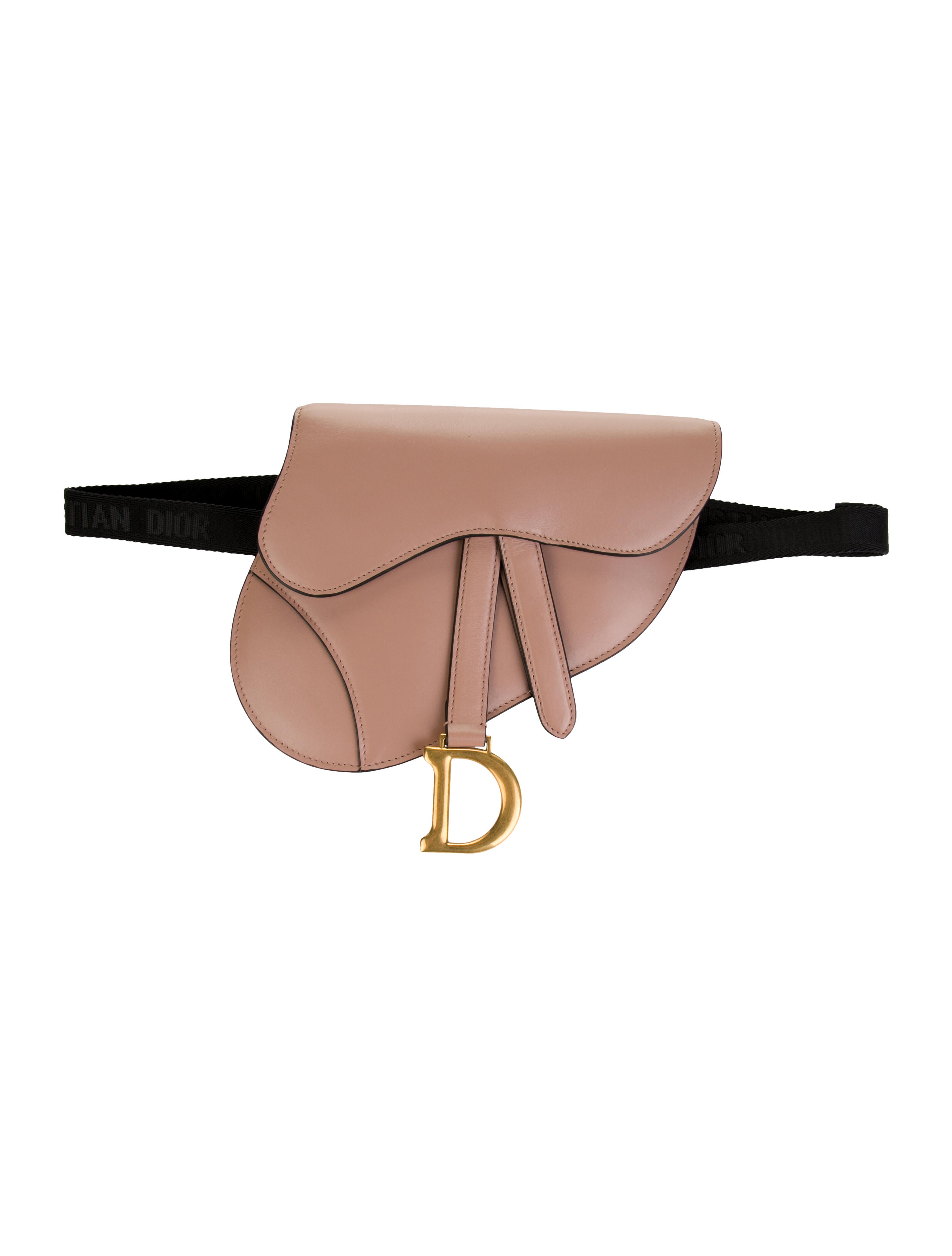 Christian Dior Saddle Belt Bag Neutrals Waist Bags, Handbags