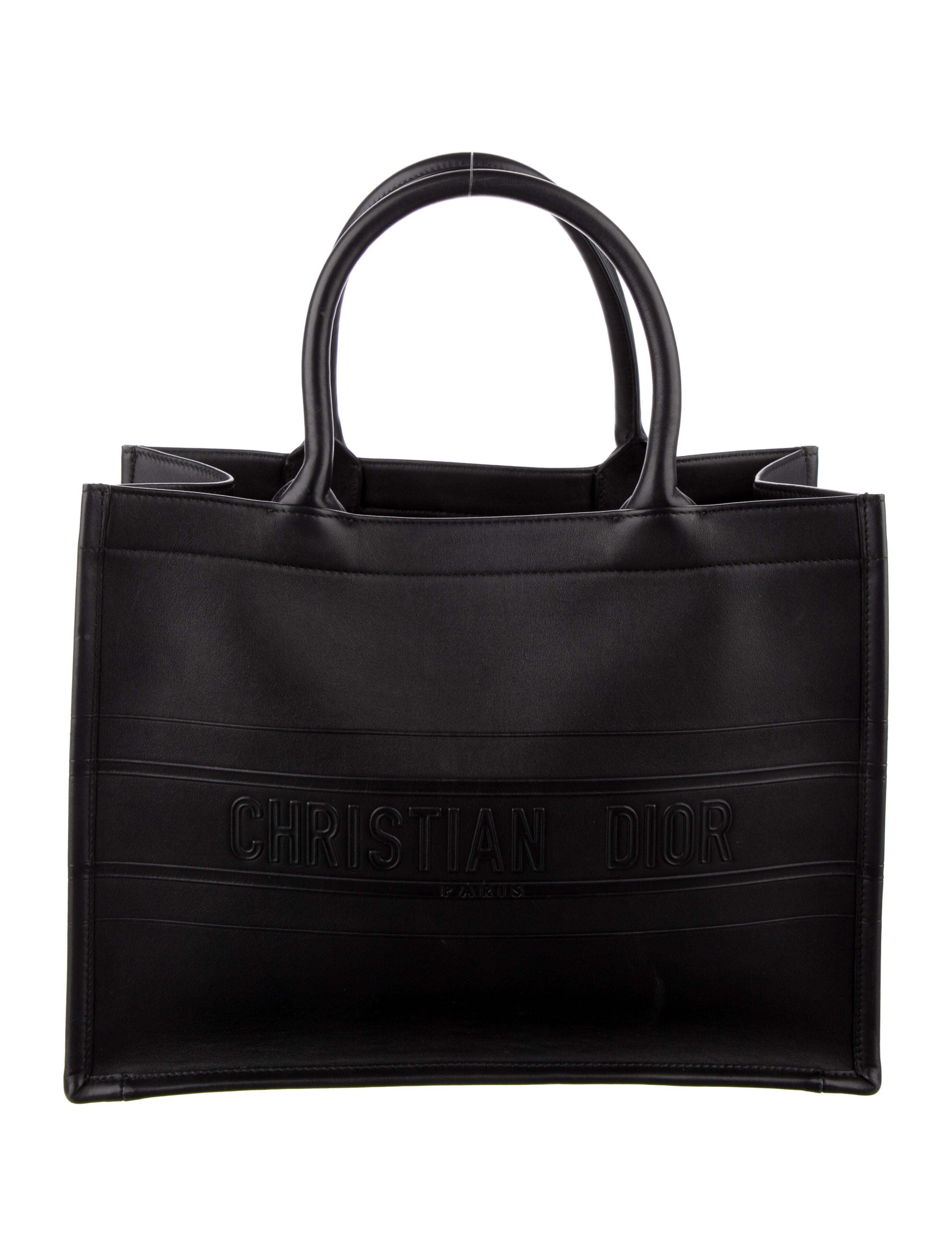 Christian Dior Large Cannage Lady Dior Bag Black Totes, Handbags