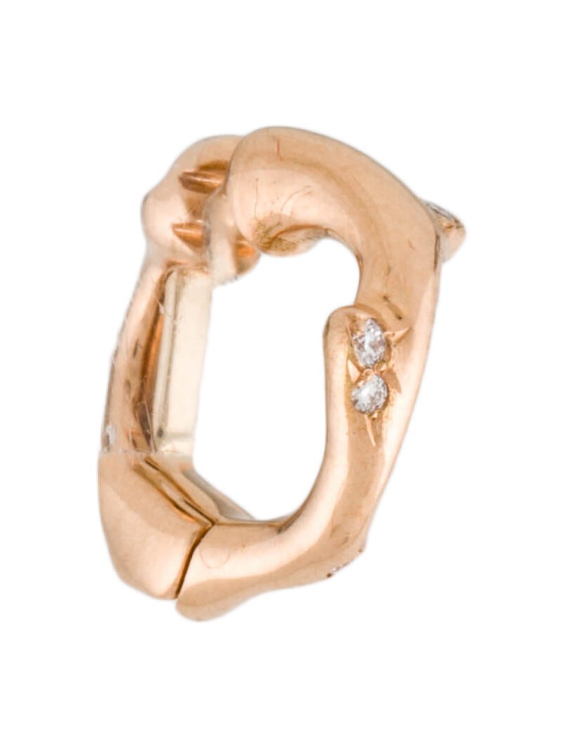 Christian Dior 18K Diamond Bois de Rose Single Ear Cuff 18K Rose Gold