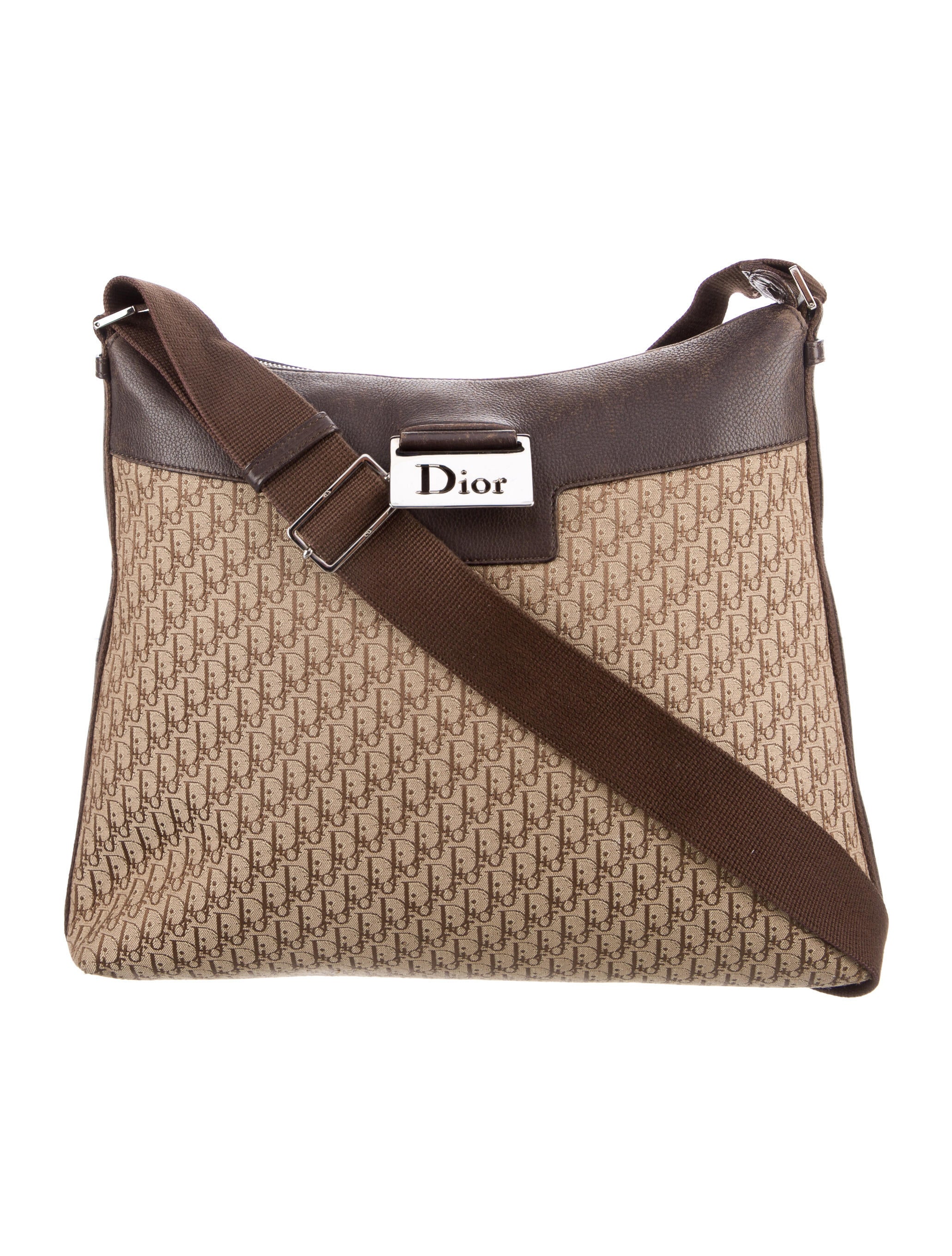 Christian Dior Gaucho Double Saddle Bag Blue Shoulder Bags, Handbags CHR244017 The RealReal