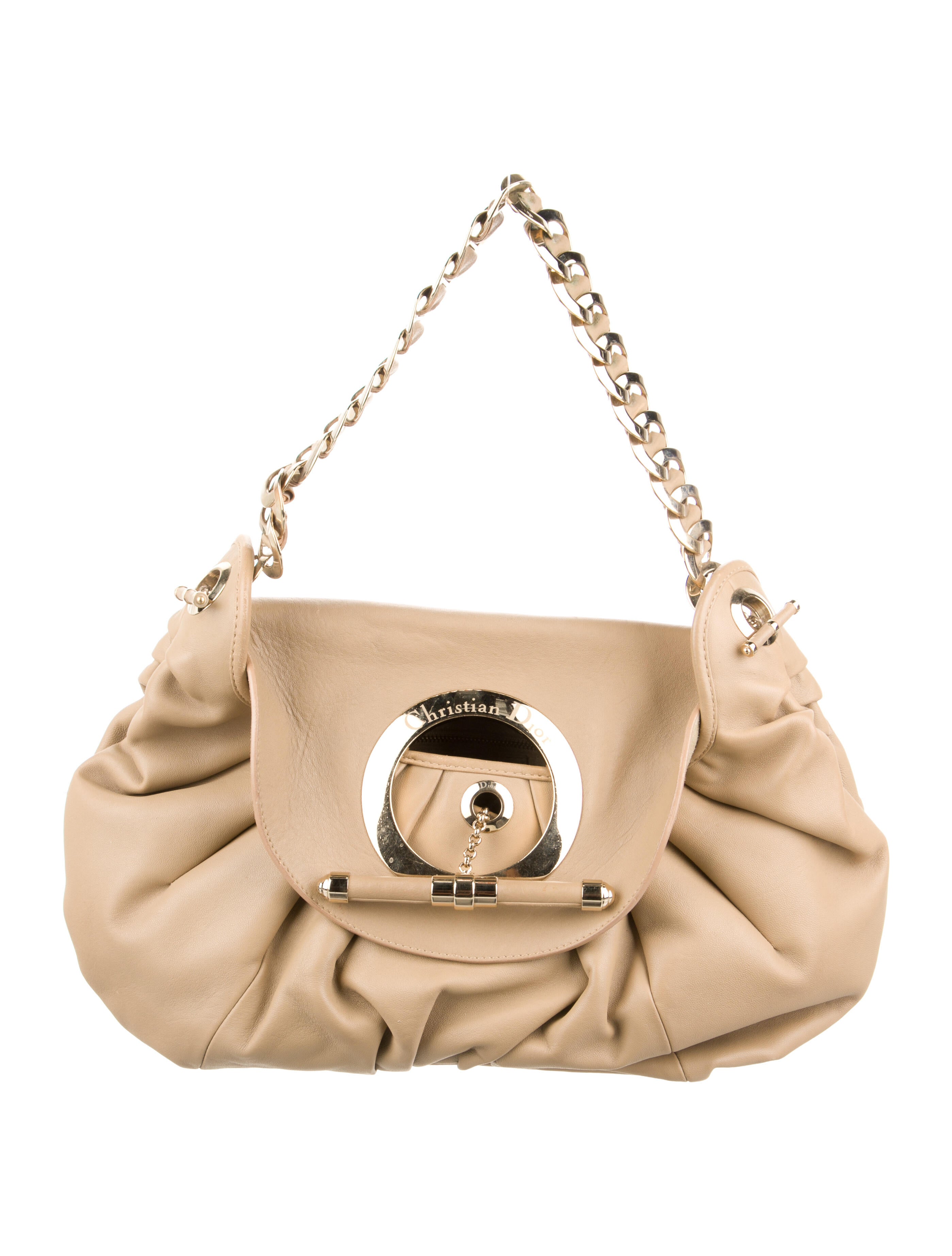 Christian Dior Leather Jazz Club Shoulder Bag $ - Neutrals Hobos
