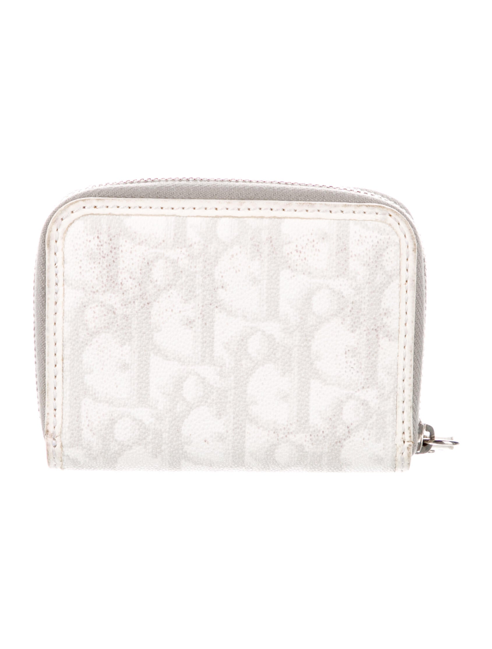 Christian Dior Vintage Romantique Wallet - White Wallets