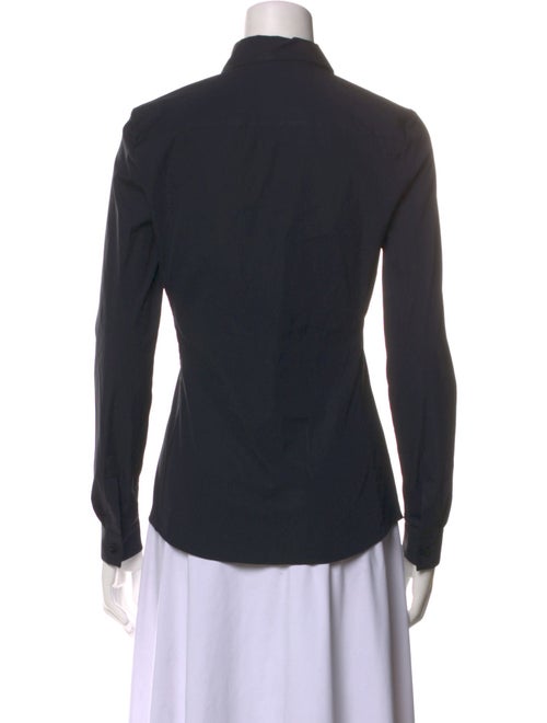 Christian Dior 2014 Long Sleeve Button-Up Top