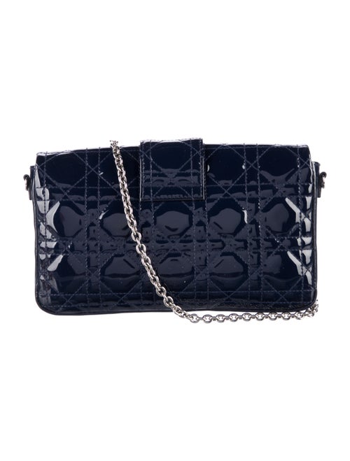 Christian Dior Patent Miss Dior Wallet On Chain