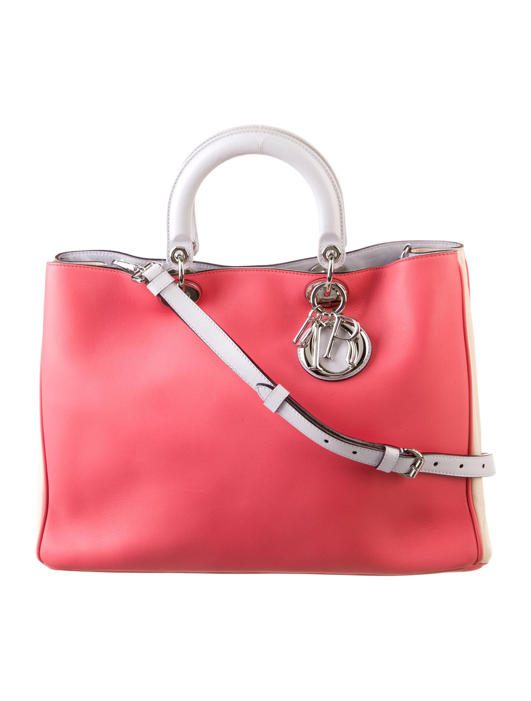 Christian Dior Large Diorissimo Tote Pink Totes, Handbags CHR326684 The RealReal